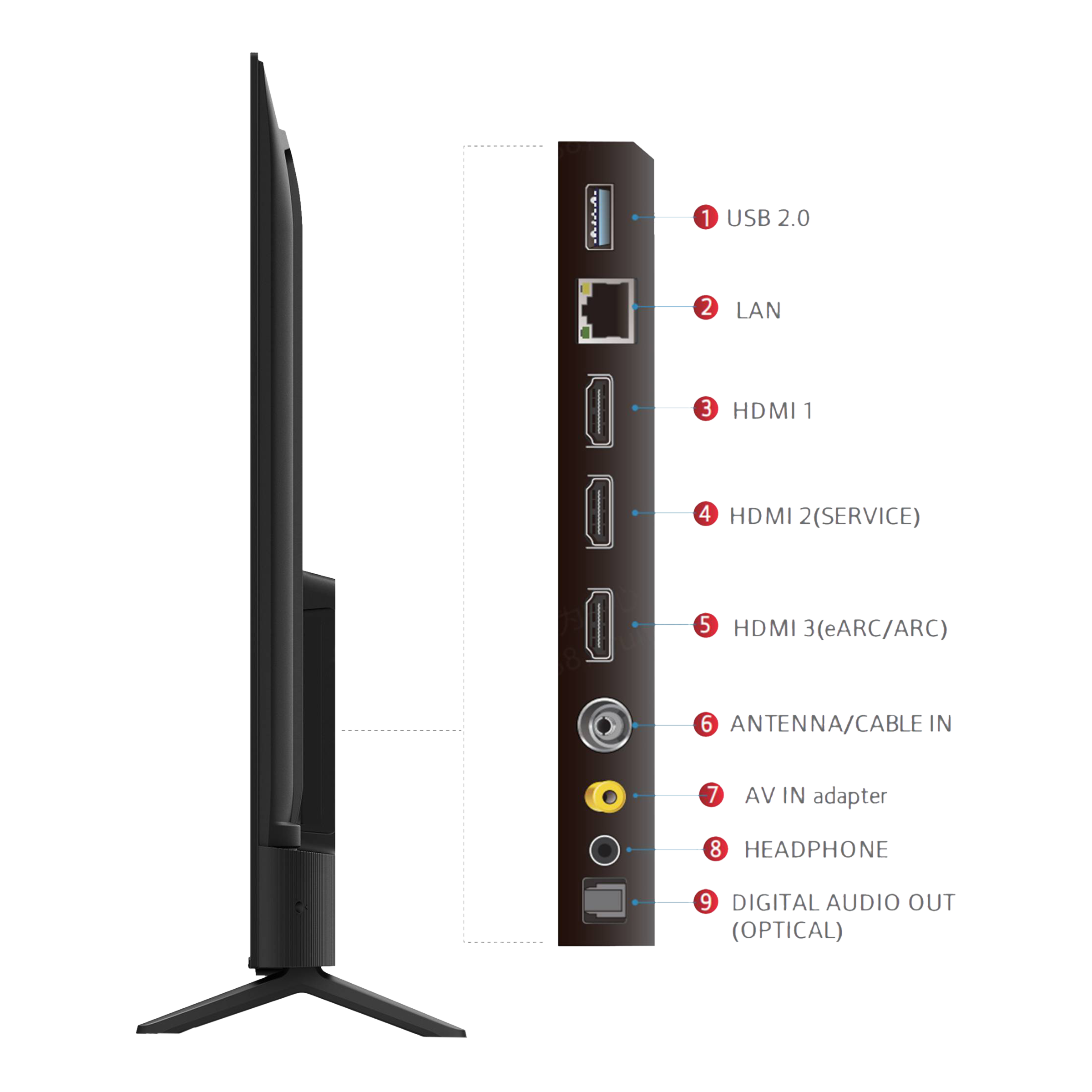TCL P635 Pro 109 cm (43 inch) 4K Ultra HD LED Google TV with Dolby Audio (2023 model) TCL P635 Pro 109 cm (43 inch) 4K Ultra HD LED Google TV with Dolby Audio (2023 model)_6