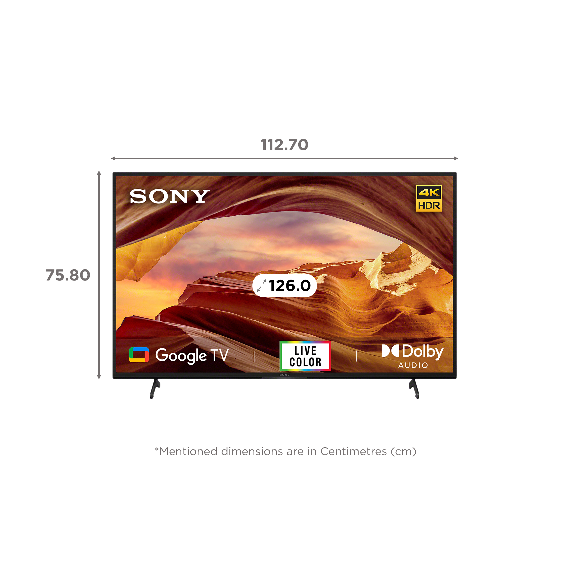 SONY 126 cm (50 inch) 4K Ultra HD Google TV with Dolby Audio (2023 model)_2