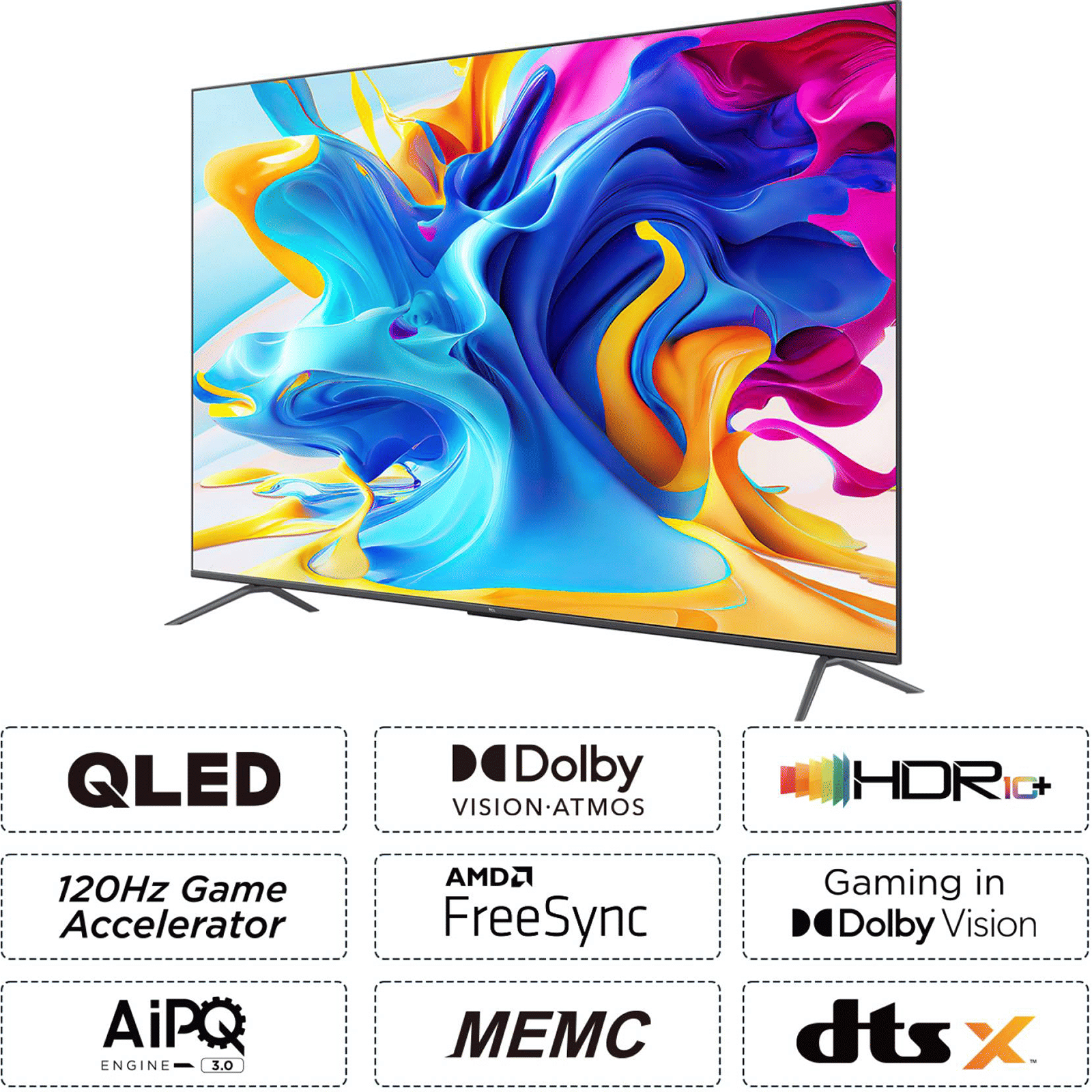 TCL 65C645 165 cm (65 inch) QLED 4K Ultra HD Google TV with Dolby Audio & Dolby Vision TCL 65C645 165 cm (65 inch) QLED 4K Ultra HD Google TV with Dolby Audio & Dolby Vision_16