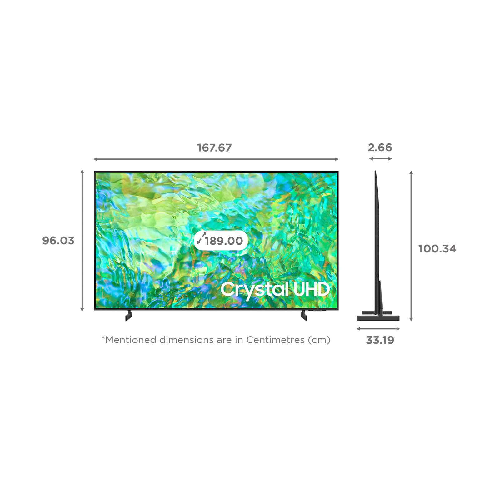 SAMSUNG 8 Series 190 cm (75 inch) 4K UHD Smart Tizen TV with Built- in Alexa (2023 model) SAMSUNG 8 Series 190 cm (75 inch) 4K UHD Smart Tizen TV with Built- in Alexa (2023 model)_2