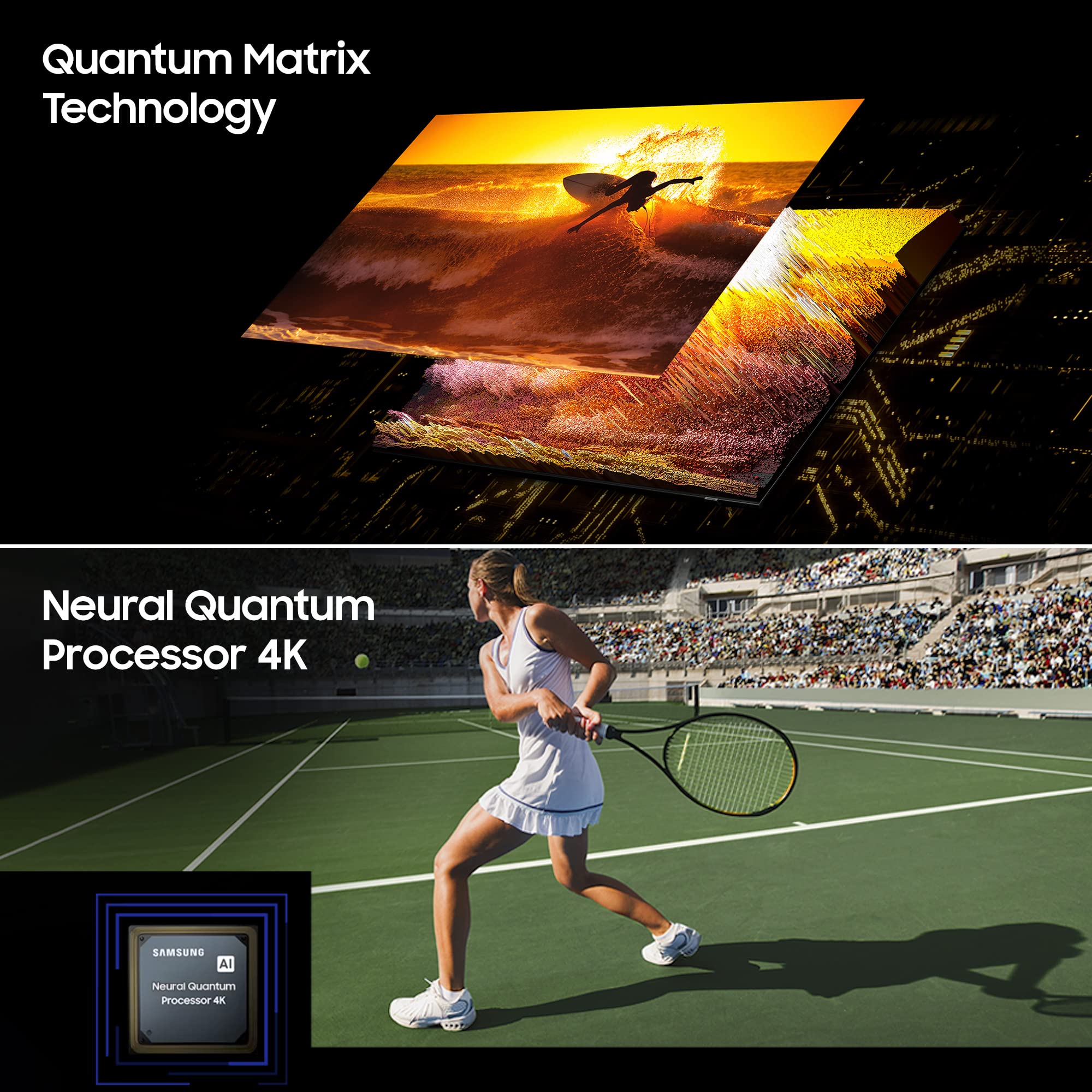 SAMSUNG 9 Series 165 cm (65 inch) Ultra HD 4K Tizen TV with Neural Quantum Processor 4K, 4 Bazel Less, Ultra Slim_12