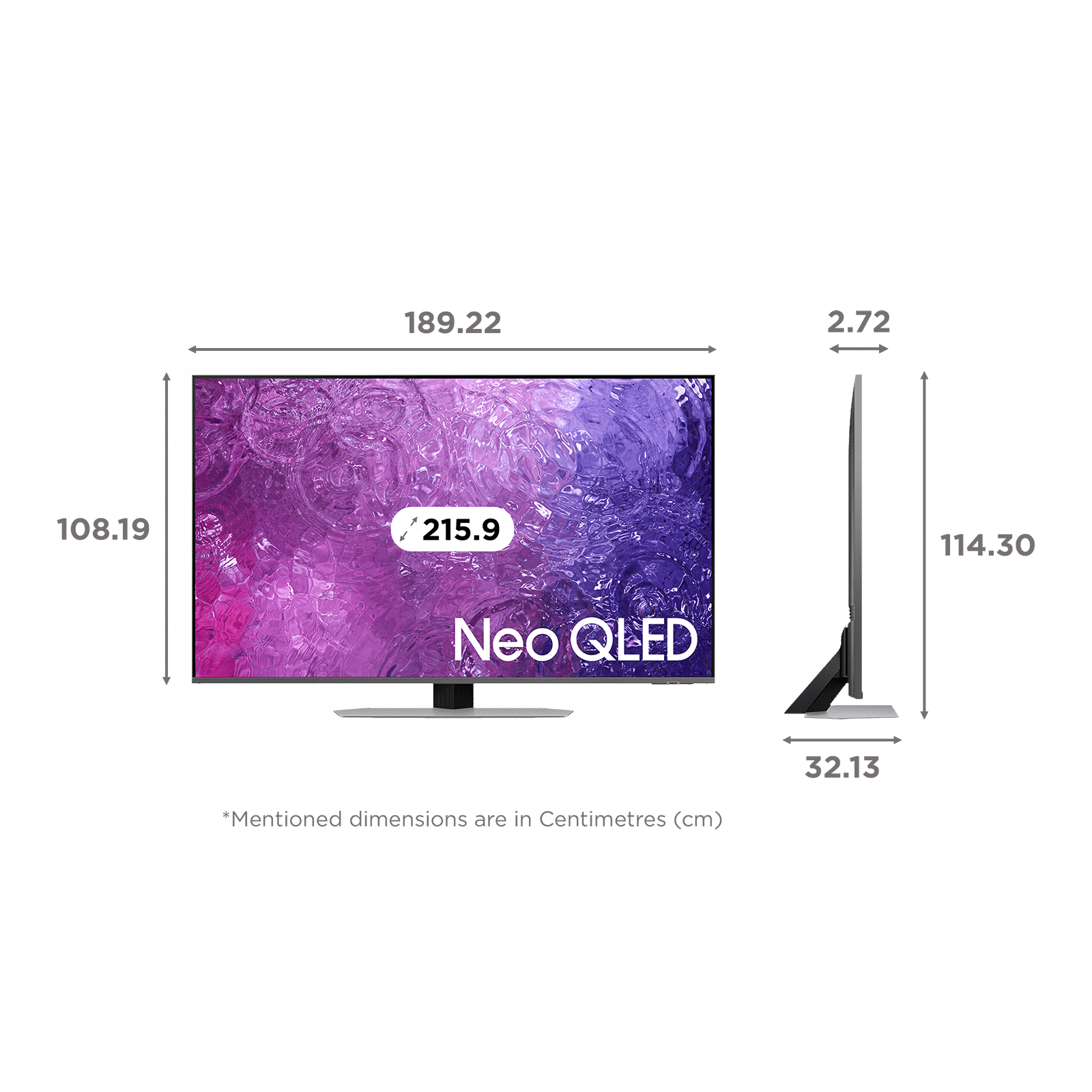 SAMSUNG Series 9 216 cm (85 inch) QLED 4K Ultra HD Tizen TV with Neural Quantum Processor (2023 model)_2