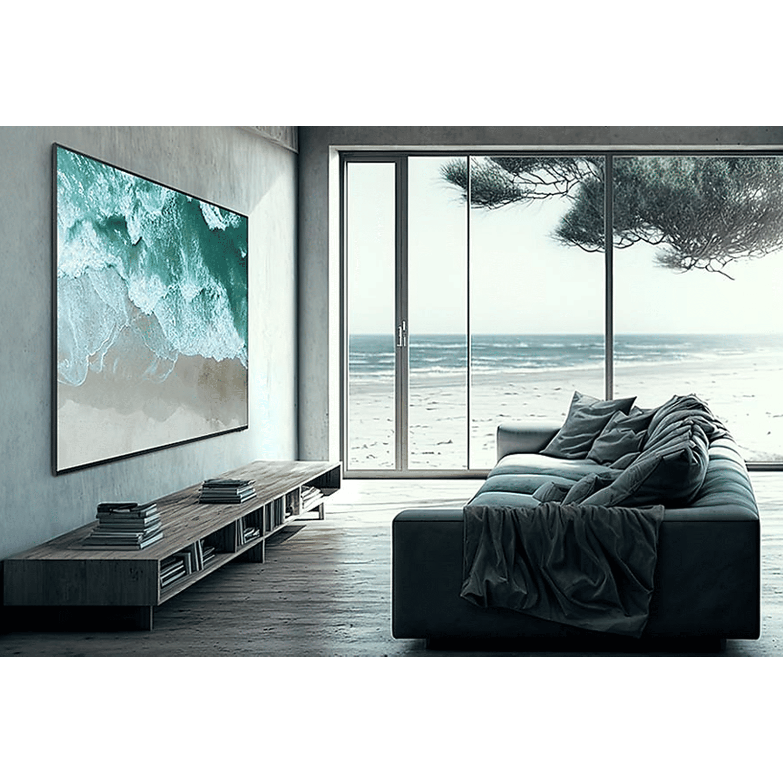 SAMSUNG NEO 138 cm (55 inch) QLED 4K Ultra HD LED Tizen TV with Neural Quantum Processor 4K_20