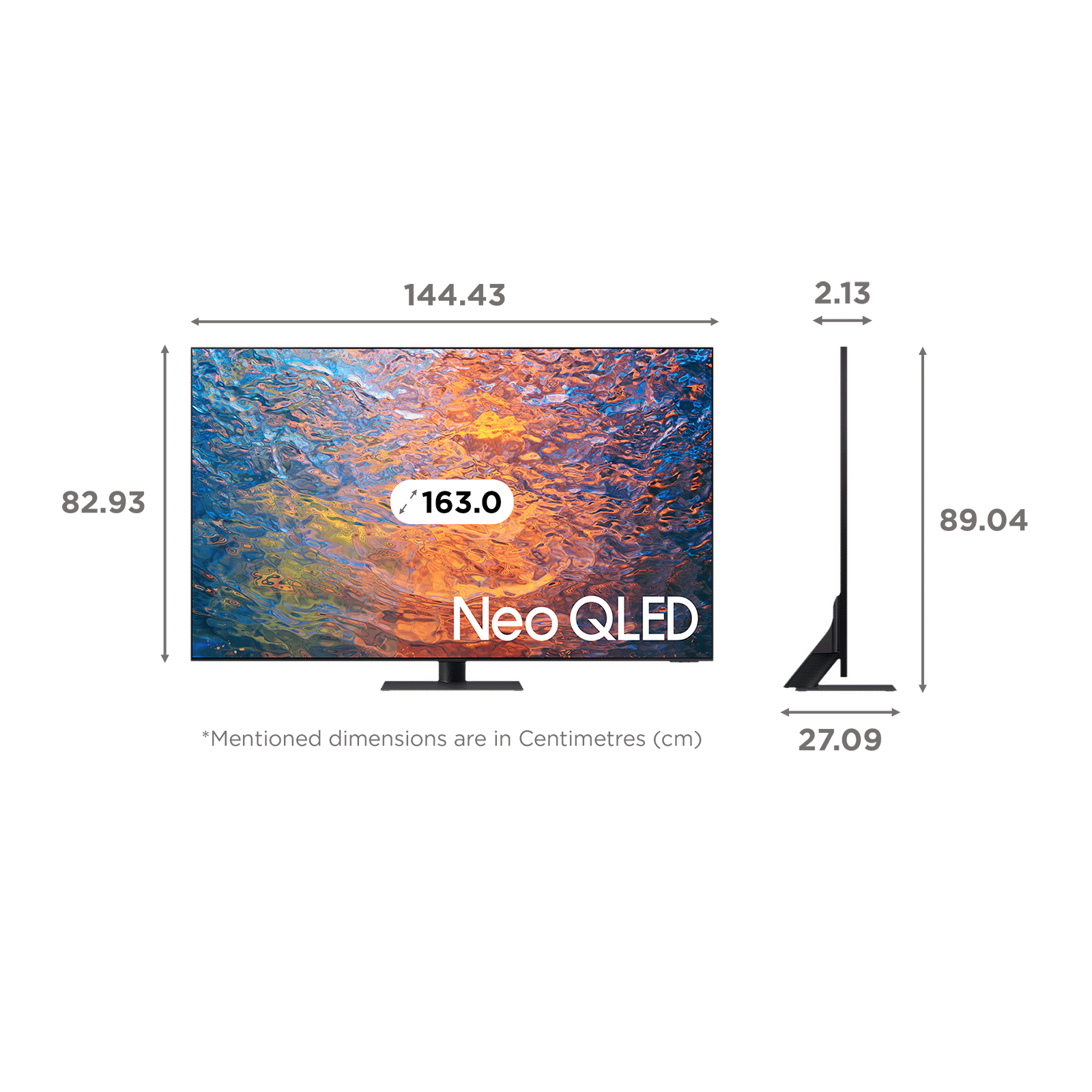 SAMSUNG 165 cm (65 inch) QLED 4K Ultra HD Tizen TV with Neural Quantum Processor SAMSUNG 165 cm (65 inch) QLED 4K Ultra HD Tizen TV with Neural Quantum Processor_2