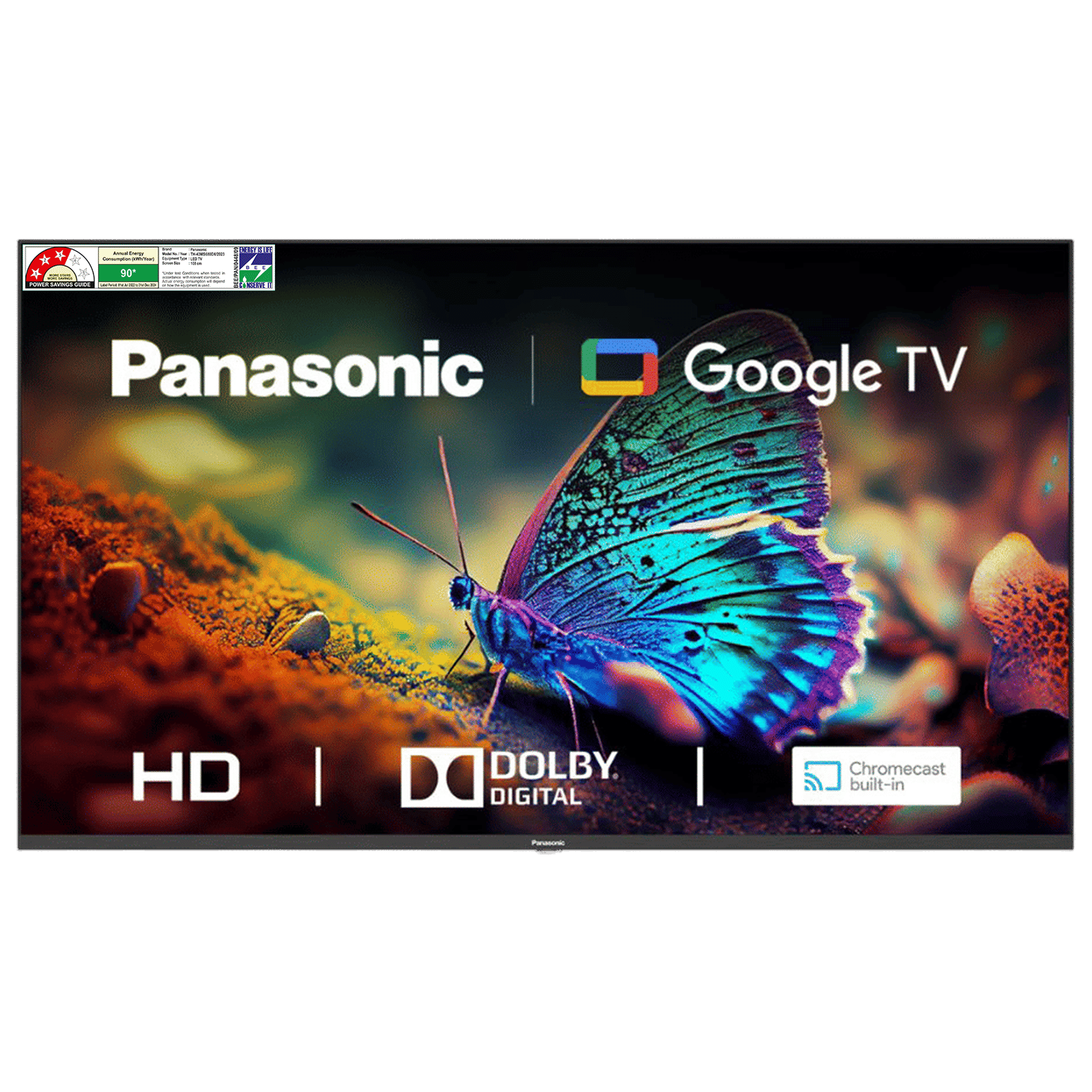 Panasonic MS Series 109 cm (43 inch) Full HD LED Smart Google TV with Dolby Digital Panasonic MS Series 109 cm (43 inch) Full HD LED Smart Google TV with Dolby Digital_1
