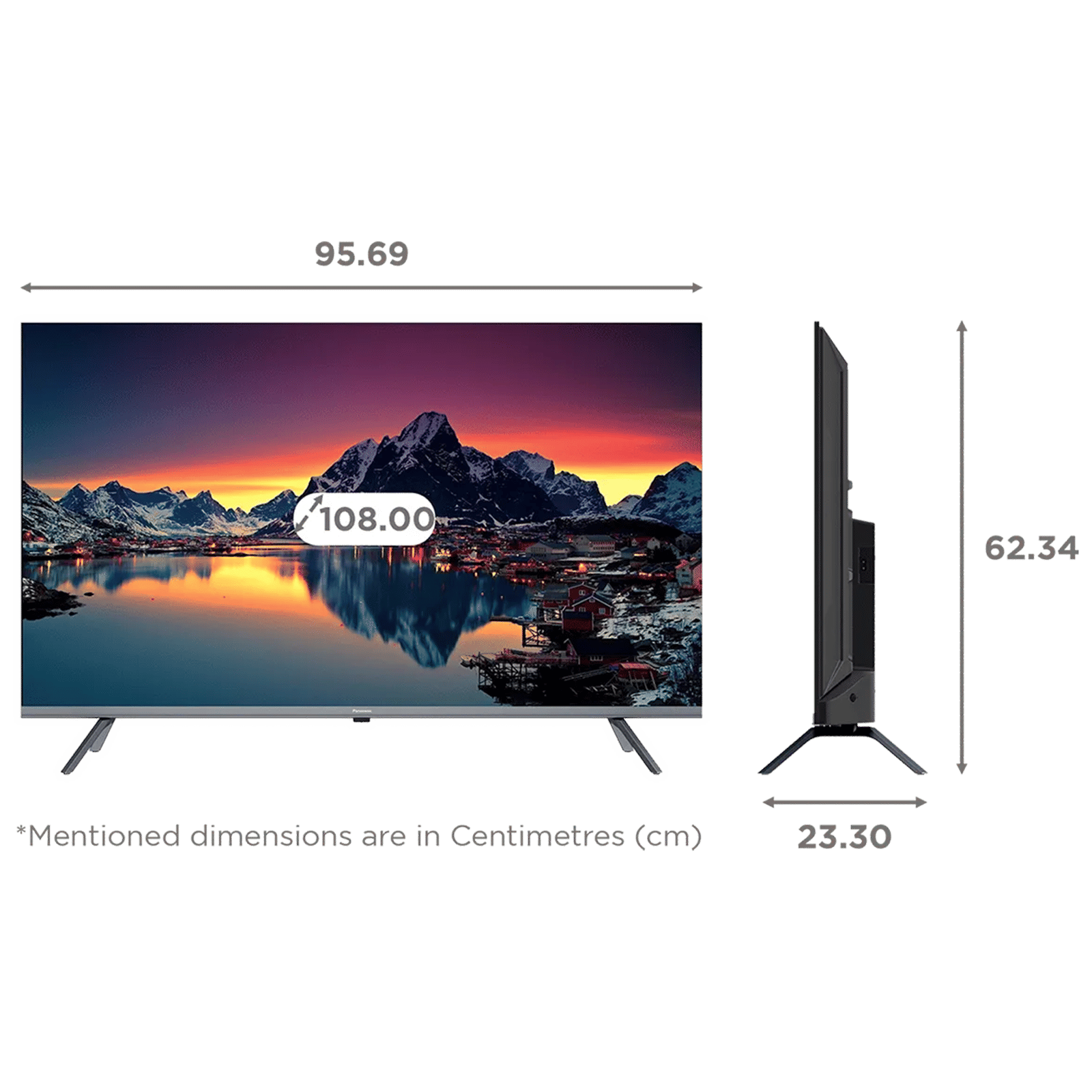 Panasonic MX Series 109 cm (43 inch) 4K Ultra HD LED Google TV with Audio Booster Plus Speaker Panasonic MX Series 109 cm (43 inch) 4K Ultra HD LED Google TV with Audio Booster Plus Speaker_2