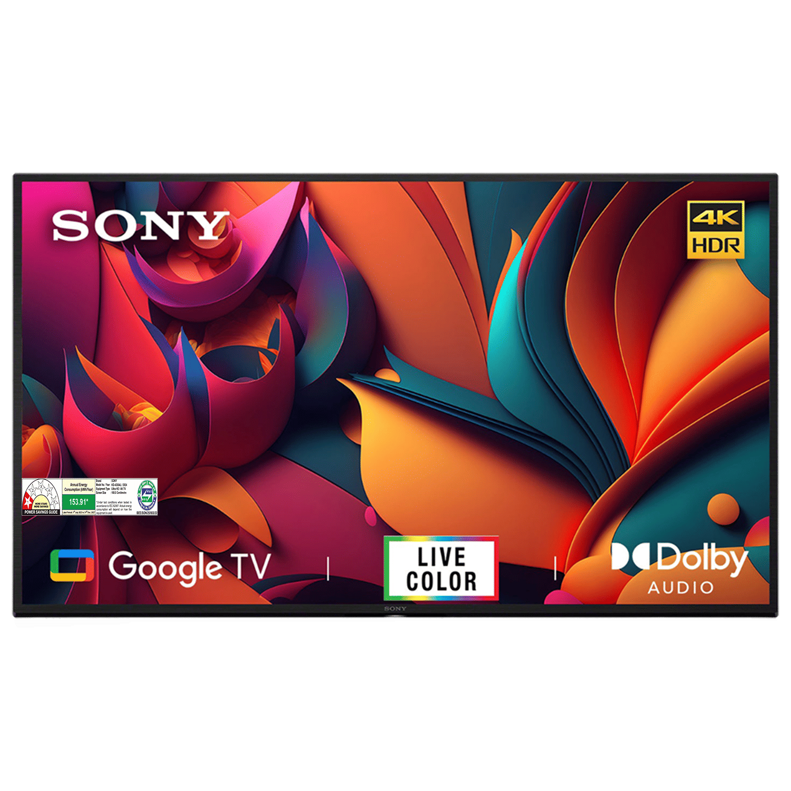 SONY X64L 109 cm (43 inch) 4K Ultra HD LED Google TV with High Dynamic Range (2023 Model)_1