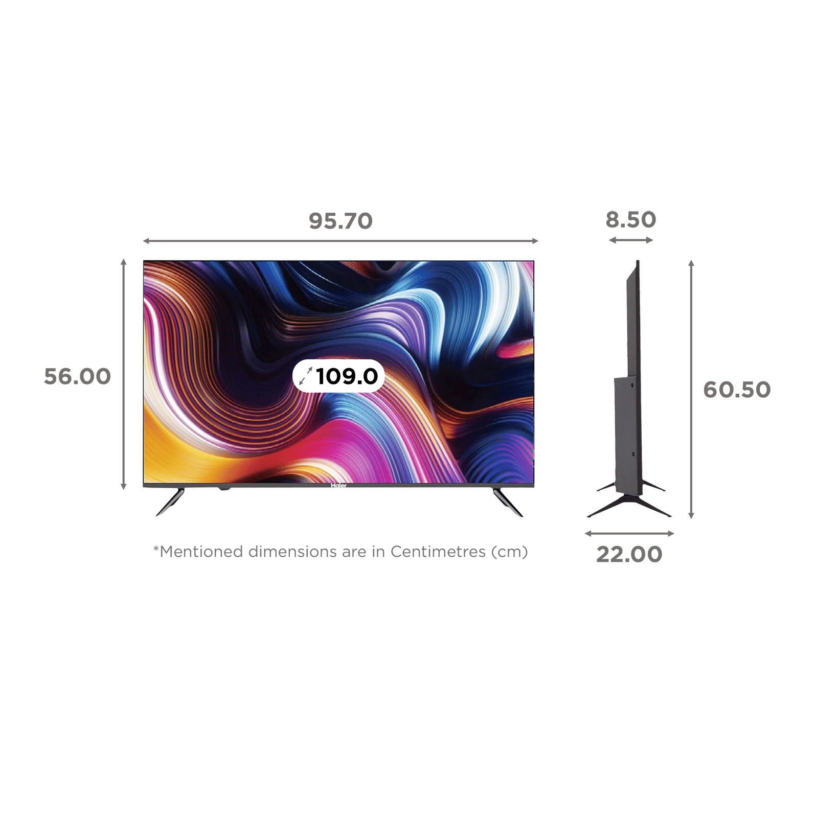 Haier A9000 109 cm (43 inch) Full HD LED Smart Android TV with Dolby Audio (2023 model)_2