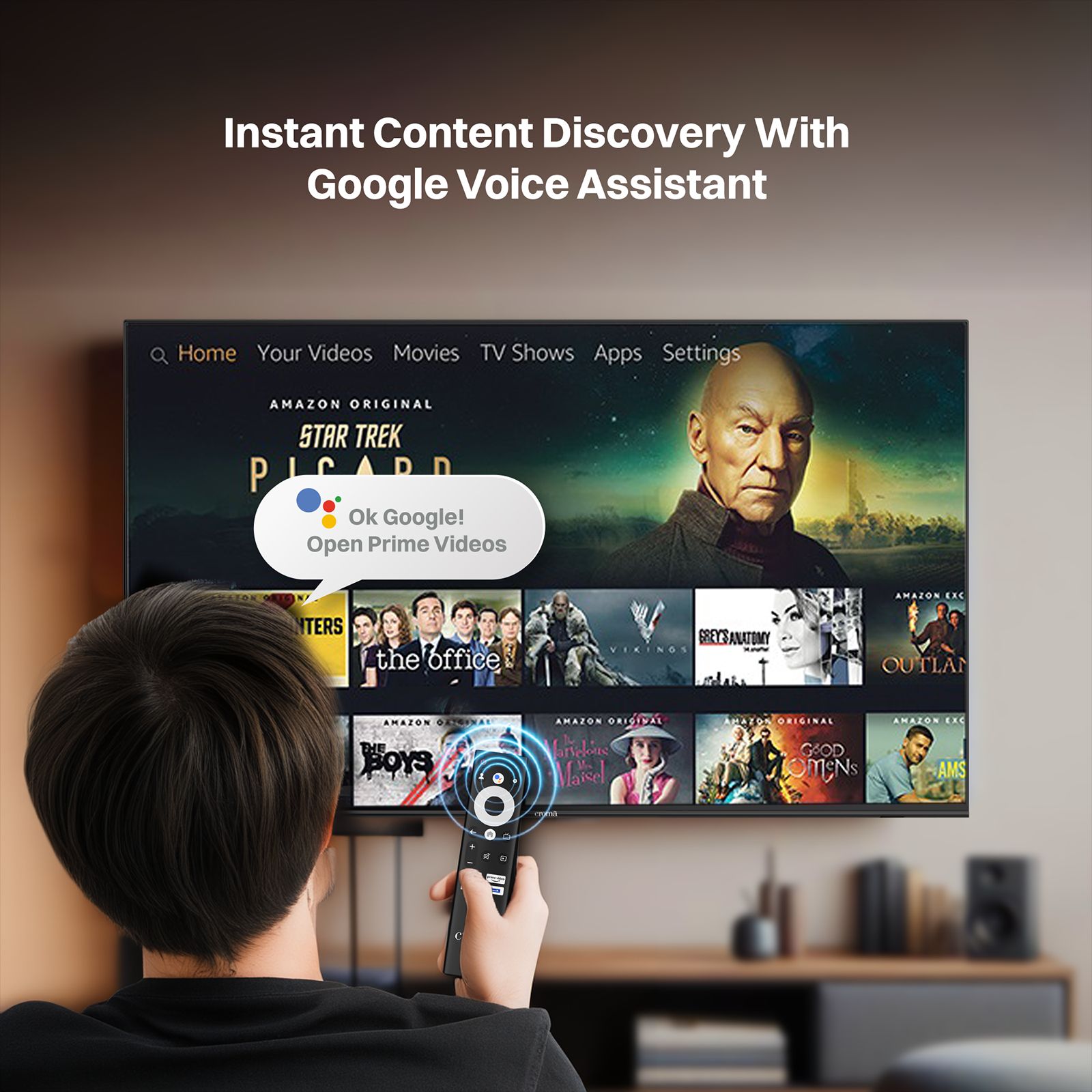 Croma 127 cm (50 inch) 4K Ultra HD LED Google TV with Bezel Less Display Croma 127 cm (50 inch) 4K Ultra HD LED Google TV with Bezel Less Display_12