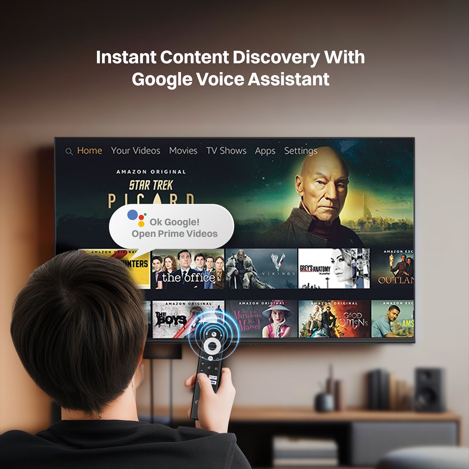Croma 165 cm (65 inch) 4K Ultra HD LED Google TV with Bezel Less Display Croma 165 cm (65 inch) 4K Ultra HD LED Google TV with Bezel Less Display_16