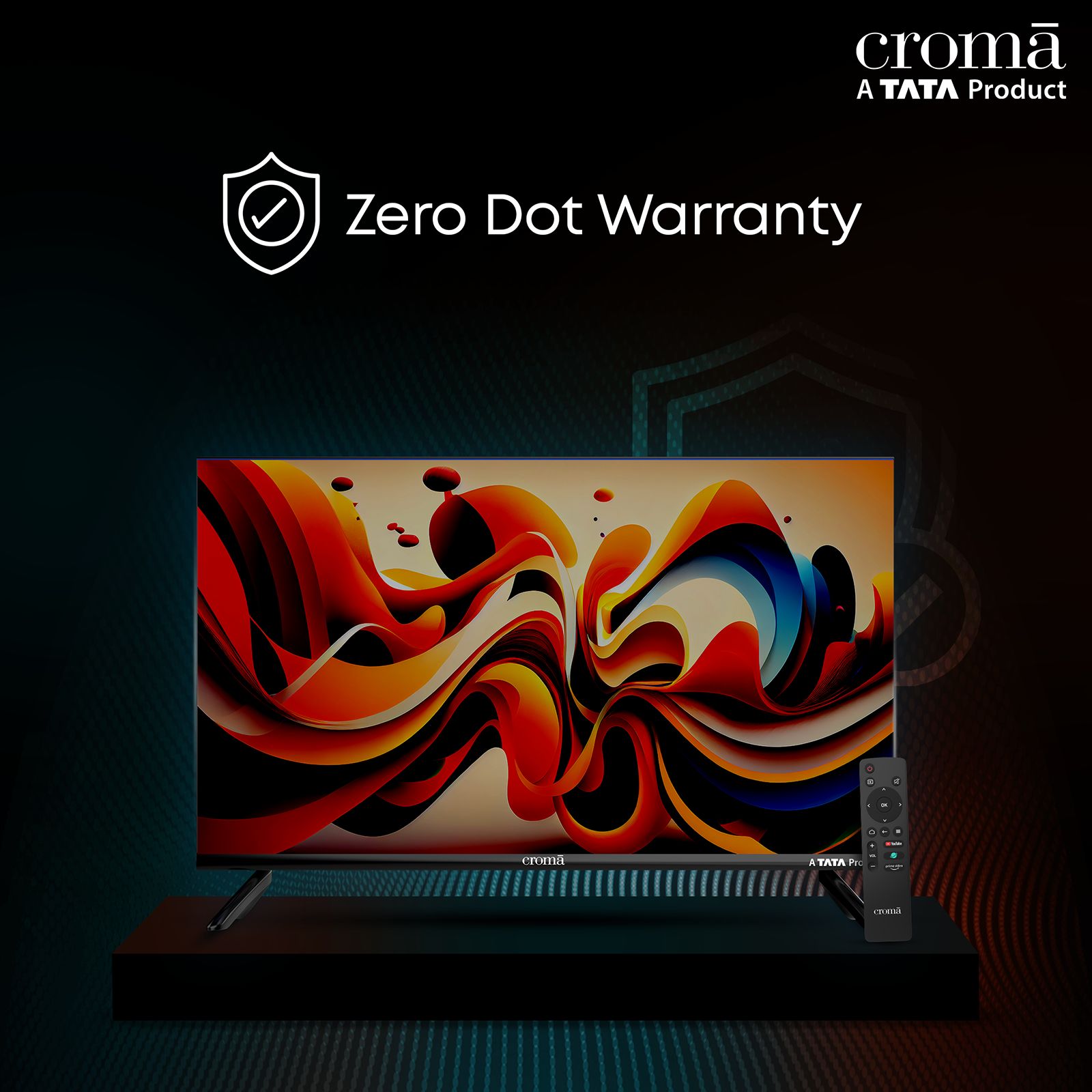 Croma 80 cm (32 inch) HD Ready LED Smart TV with Bezel Less Display (2023 model)_8