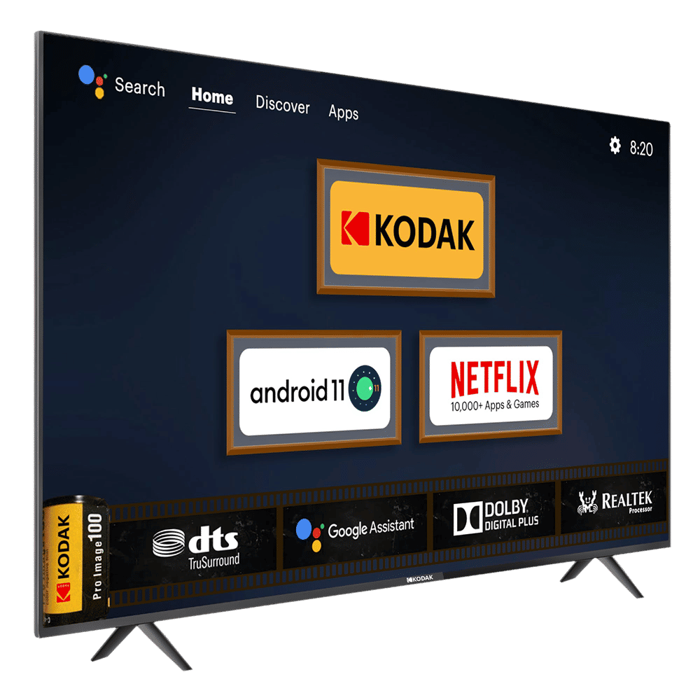 KODAK 9XPRO 100 cm (40 inch) Full HD LED Smart Android TV with Dolby Digital Plus (2024 model) KODAK 9XPRO 100 cm (40 inch) Full HD LED Smart Android TV with Dolby Digital Plus (2024 model)_10