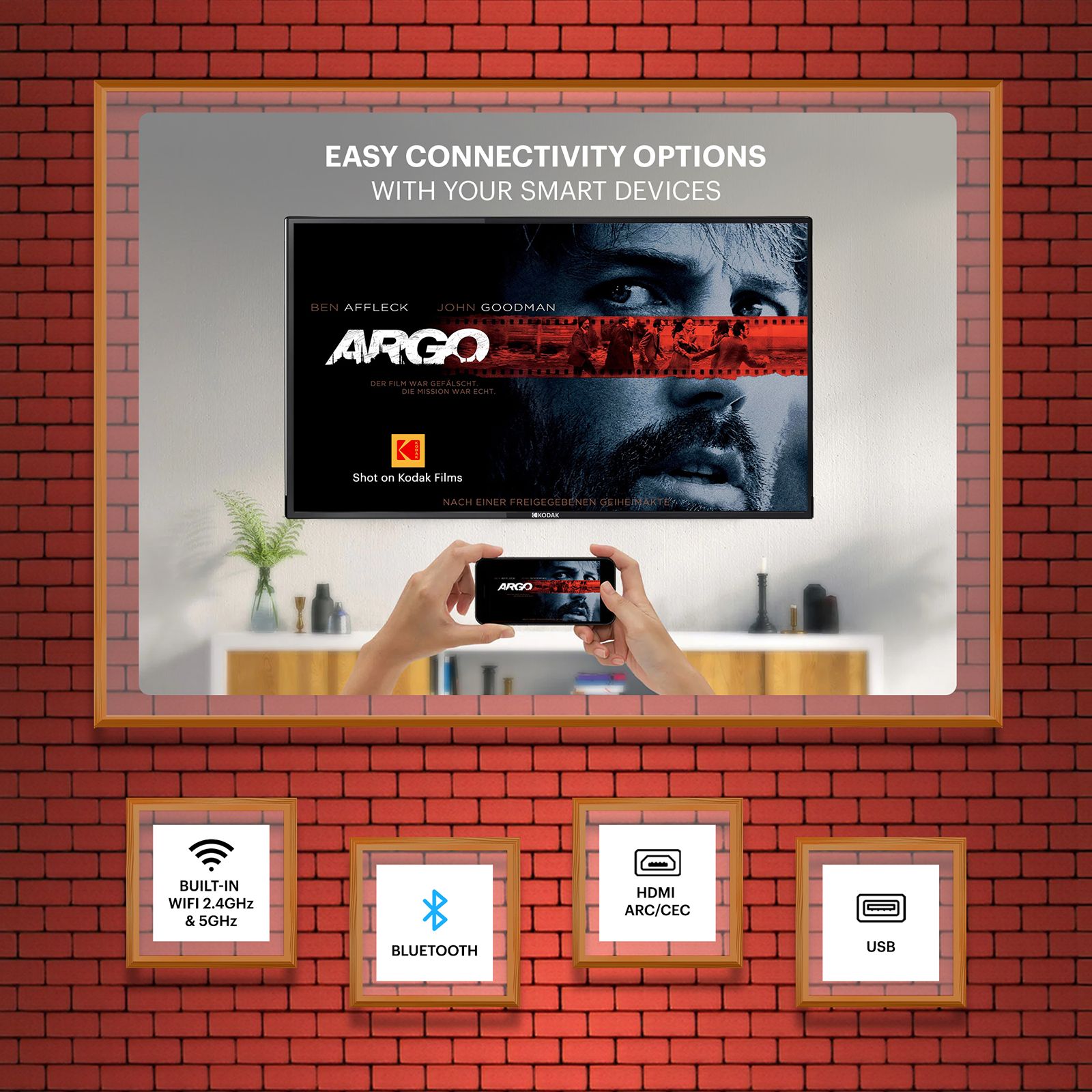 KODAK 9XPRO 106 cm (42 inch) Full HD LED Smart Android TV with Dolby Audio KODAK 9XPRO 106 cm (42 inch) Full HD LED Smart Android TV with Dolby Audio_16