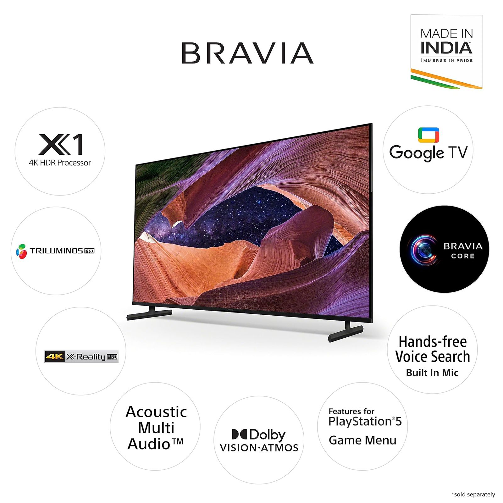 SONY X82L Series 190 cm (75 inch) 4K Ultra HD LED Google TV with Live Colour Technology (2023 model) SONY X82L Series 190 cm (75 inch) 4K Ultra HD LED Google TV with Live Colour Technology (2023 model)_13
