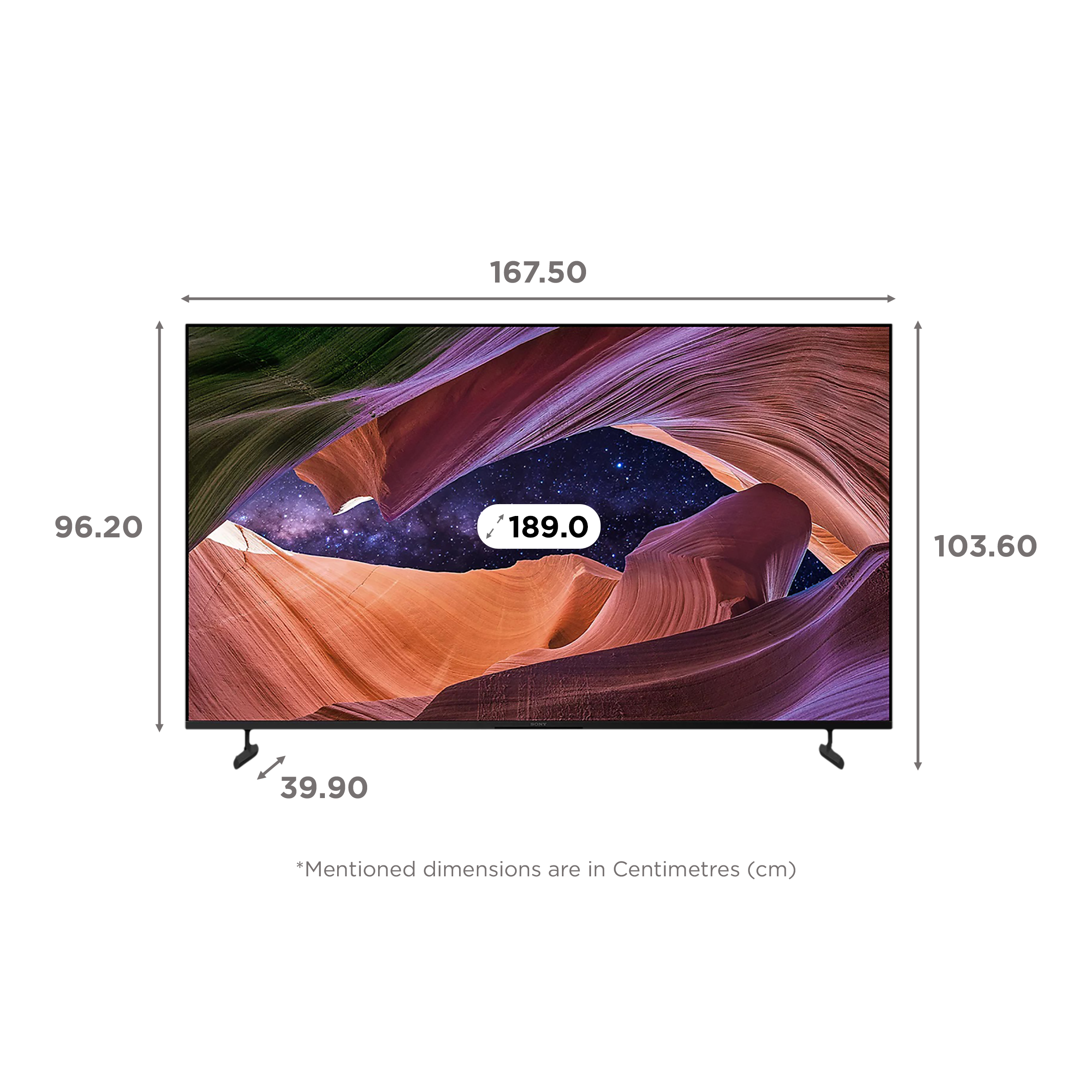 SONY X82L Series 190 cm (75 inch) 4K Ultra HD LED Google TV with Live Colour Technology (2023 model) SONY X82L Series 190 cm (75 inch) 4K Ultra HD LED Google TV with Live Colour Technology (2023 model)_2