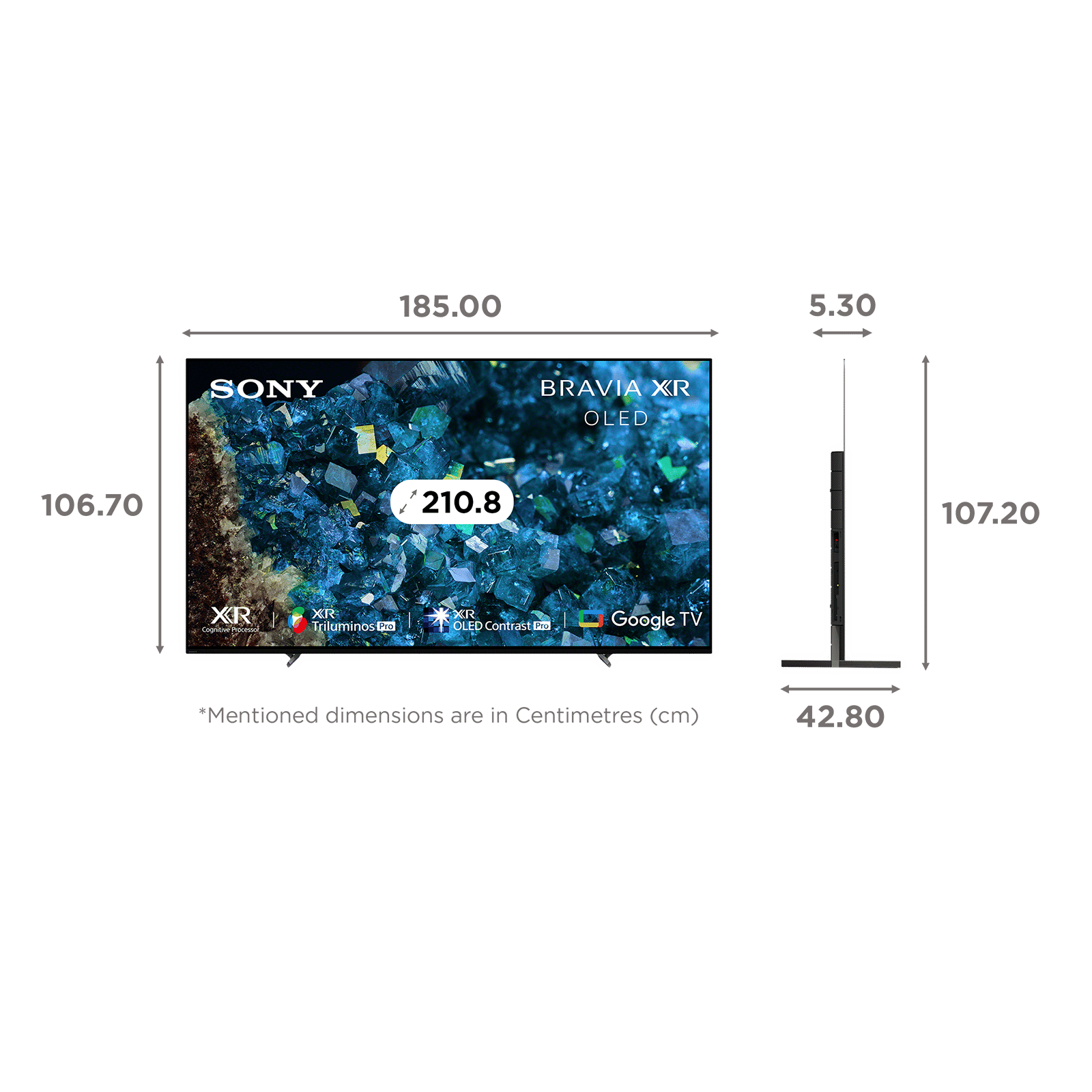 SONY Bravia 210 cm (83 inch) OLED 4K Ultra HD Android TV with Cognitive Processor XR (2023 model) SONY Bravia 210 cm (83 inch) OLED 4K Ultra HD Android TV with Cognitive Processor XR (2023 model)_2