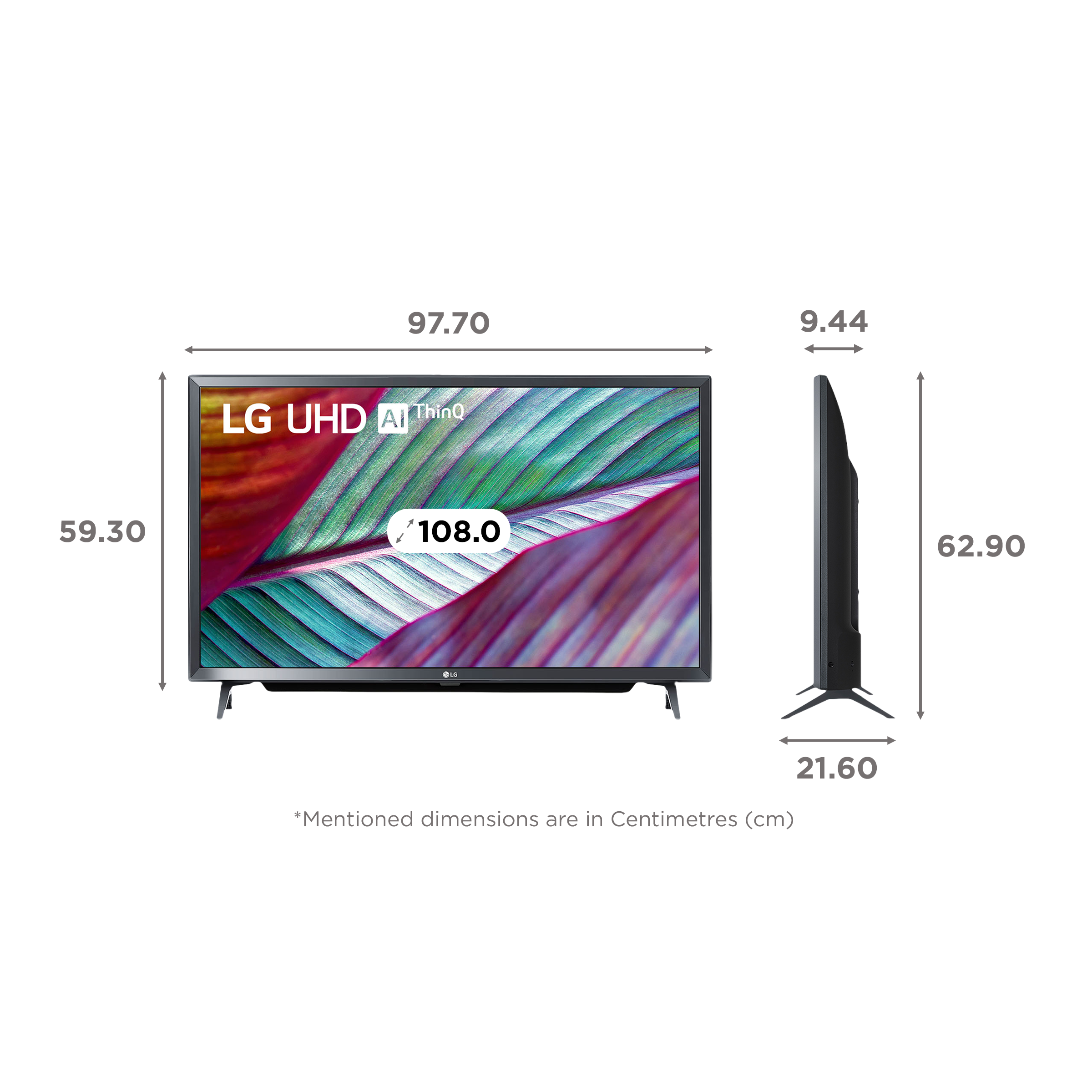 LG UR77 109 cm (43 inch) 4K Ultra HD LED WebOS TV with AI Processor 4K Gen6 (2023 model) LG UR77 109 cm (43 inch) 4K Ultra HD LED WebOS TV with AI Processor 4K Gen6 (2023 model)_2