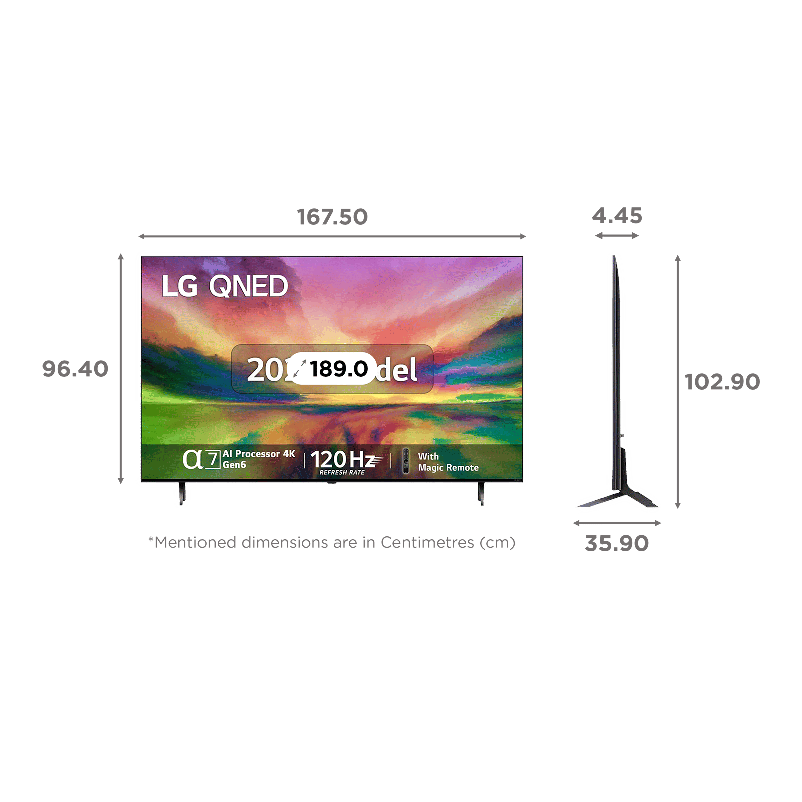 LG QNED80 190 cm (75 inch) QNED 4K Ultra HD WebOS TV with AI Picture Pro & AI 4K Upscaling_2