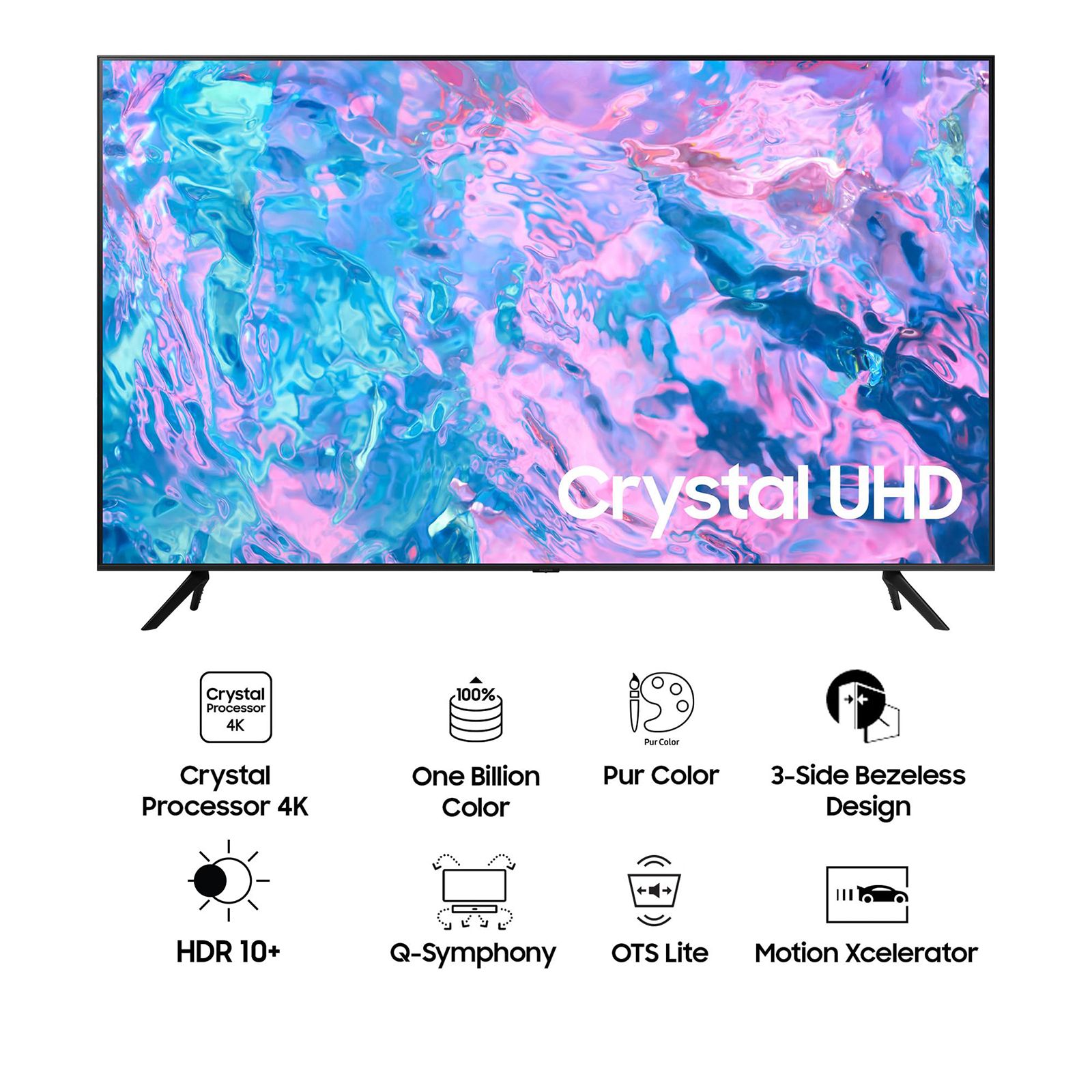 SAMSUNG CUE60 109 cm (43 inch) 4K Ultra HD LED Tizen TV with Crystal Processor 4K (2023 model)_12