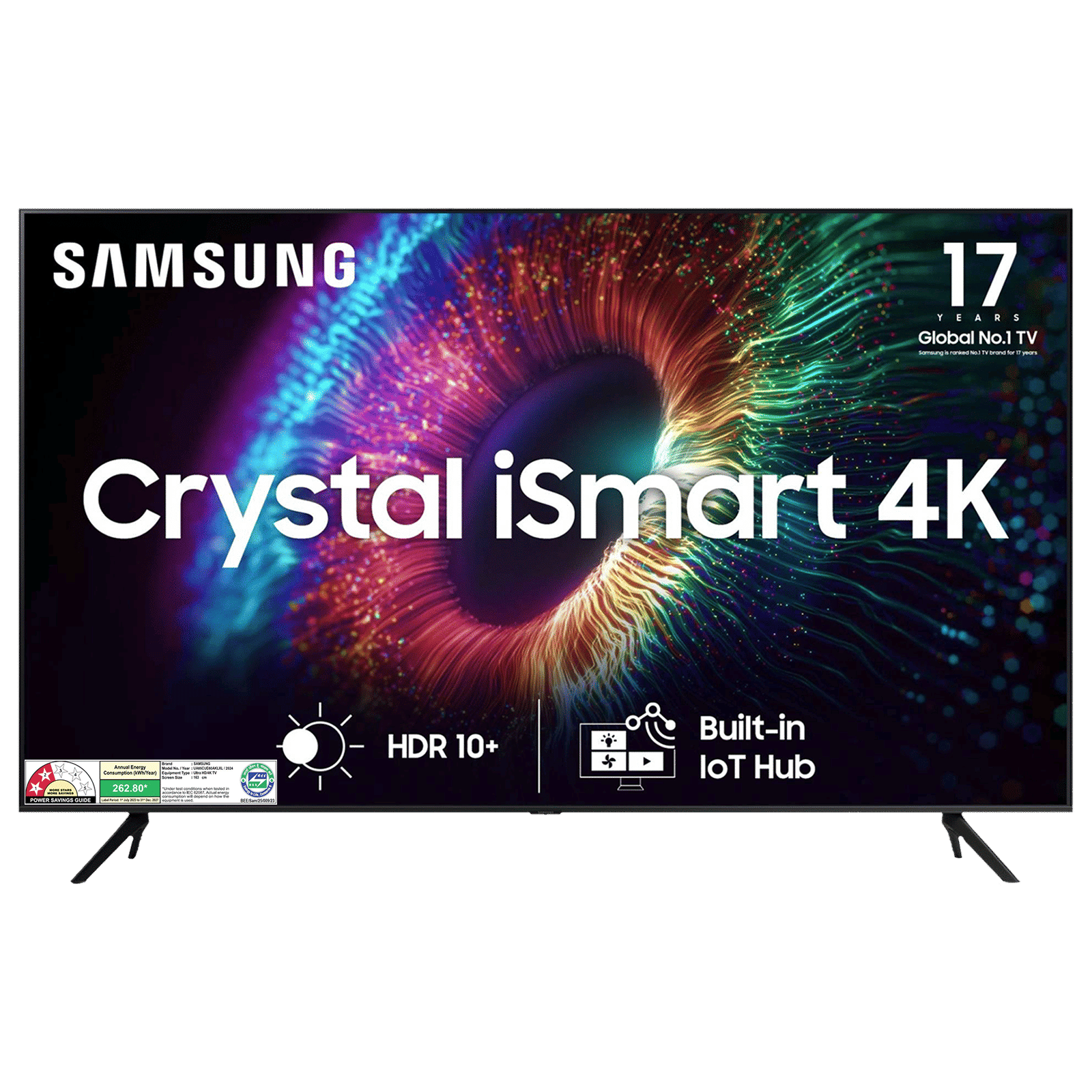 SAMSUNG Crystal 4K iSmart 165 cm (65 inch) 4K Ultra HD LED Tizen TV with Crystal Processor 4K_1