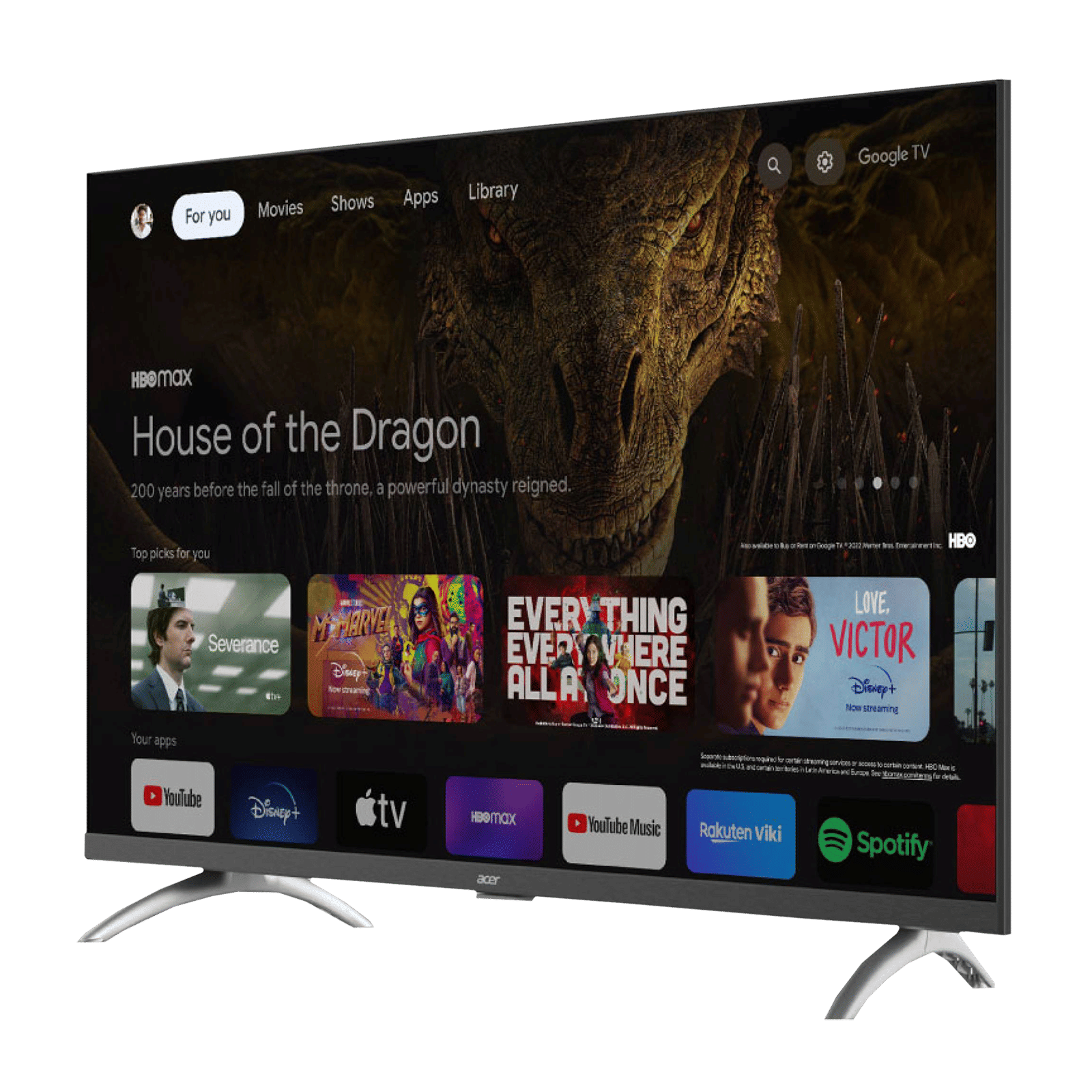 acer I Series 100 cm (40 inch) Full HD LED Smart Google TV with Dolby Audio (2023 model) acer I Series 100 cm (40 inch) Full HD LED Smart Google TV with Dolby Audio (2023 model)_8
