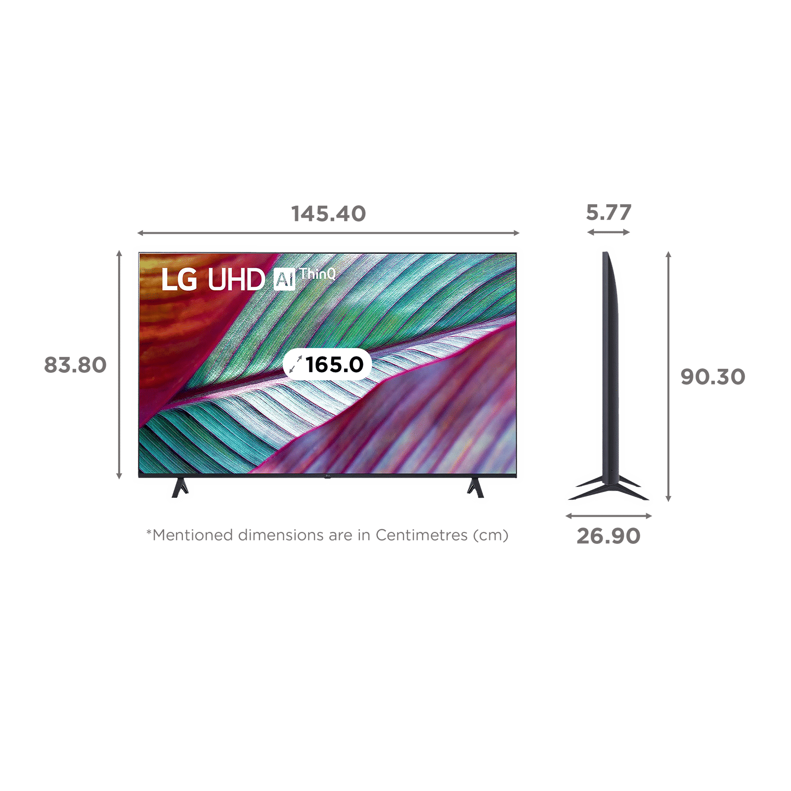 LG UR75 165 cm (65 inch) 4K Ultra HD LED WebOS TV with ?5 Gen5 AI Processor 4K LG UR75 165 cm (65 inch) 4K Ultra HD LED WebOS TV with ?5 Gen5 AI Processor 4K_3