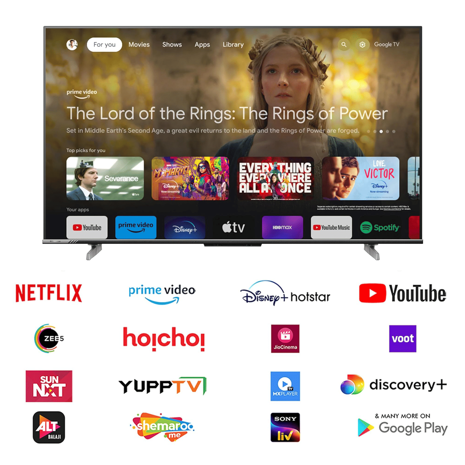 Hisense A6K 140 cm (55 inch) 4K Ultra HD LED Google TV with Dolby Atmos Hisense A6K 140 cm (55 inch) 4K Ultra HD LED Google TV with Dolby Atmos_14