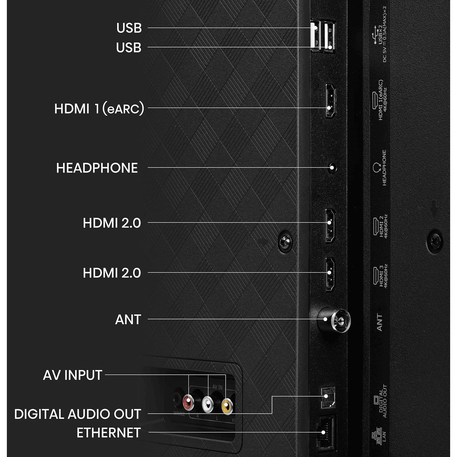 Hisense A6K 140 cm (55 inch) 4K Ultra HD LED Google TV with Dolby Atmos Hisense A6K 140 cm (55 inch) 4K Ultra HD LED Google TV with Dolby Atmos_8