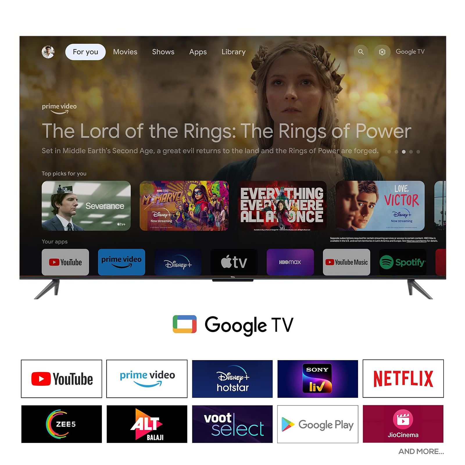 TCL P745 215 cm (85 inch) 4K Ultra HD LED Google TV with Dolby Vision and Dolby Atmos (2023 model)_14