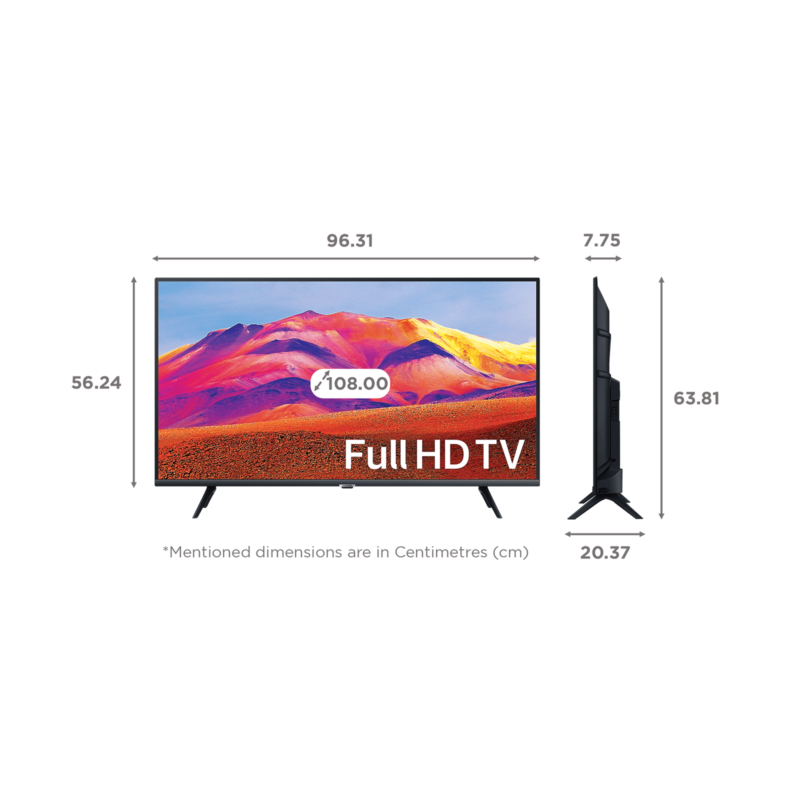 SAMSUNG Series 5 109 cm (43 inch) Full HD LED Smart Tizen TV with Dolby Digital Plus (2023 model) SAMSUNG Series 5 109 cm (43 inch) Full HD LED Smart Tizen TV with Dolby Digital Plus (2023 model)_2