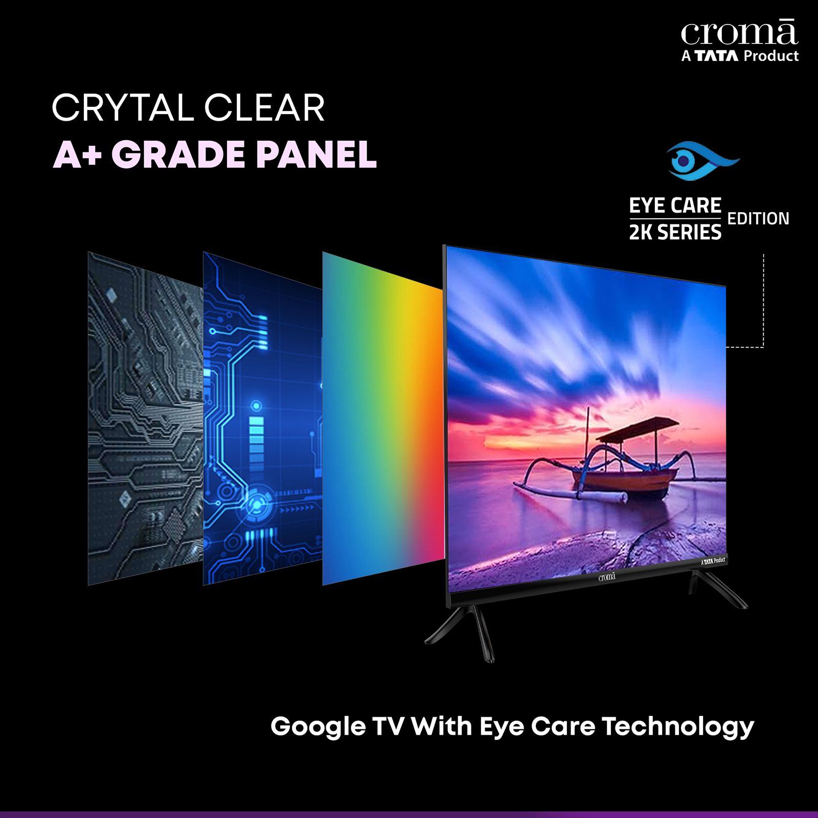Croma 80 cm (32 inch) HD Ready LED Smart Google TV with A Plus Grade Panel_5