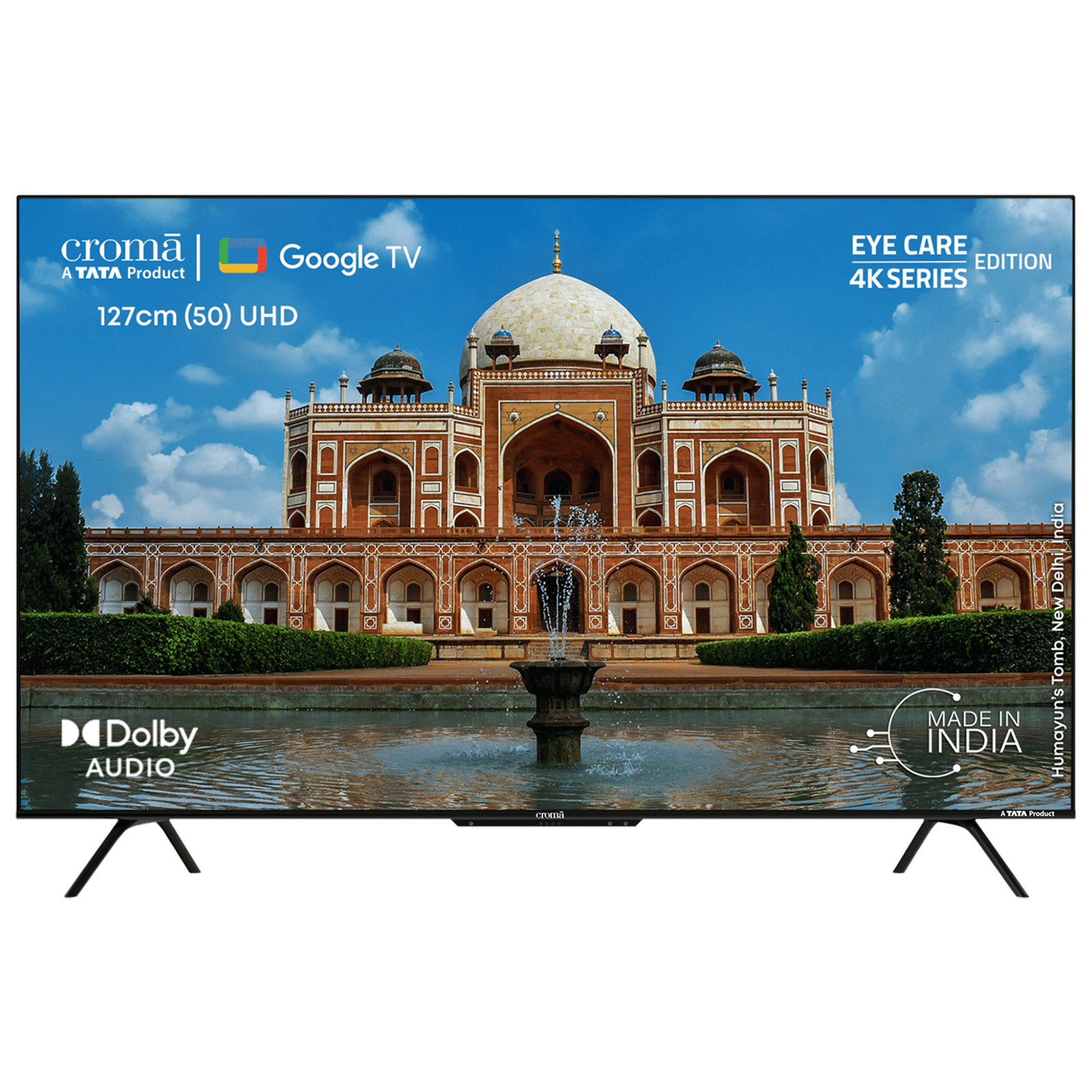 Croma 127 cm (50 inch) 4K Ultra HD LED Google TV with Dolby Audio Croma 127 cm (50 inch) 4K Ultra HD LED Google TV with Dolby Audio_1