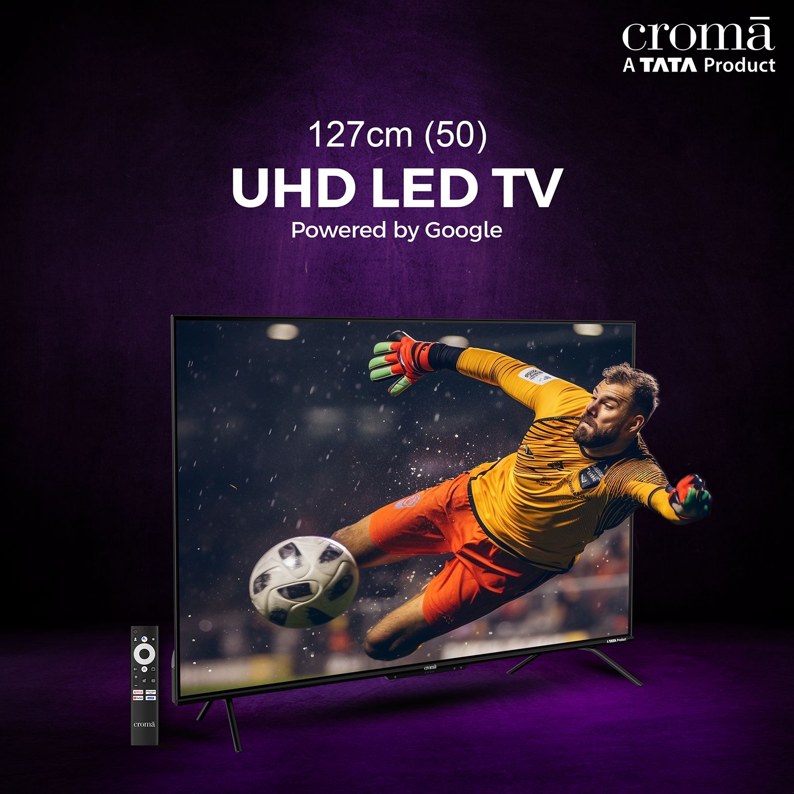 Croma 127 cm (50 inch) 4K Ultra HD LED Google TV with Dolby Audio Croma 127 cm (50 inch) 4K Ultra HD LED Google TV with Dolby Audio_10