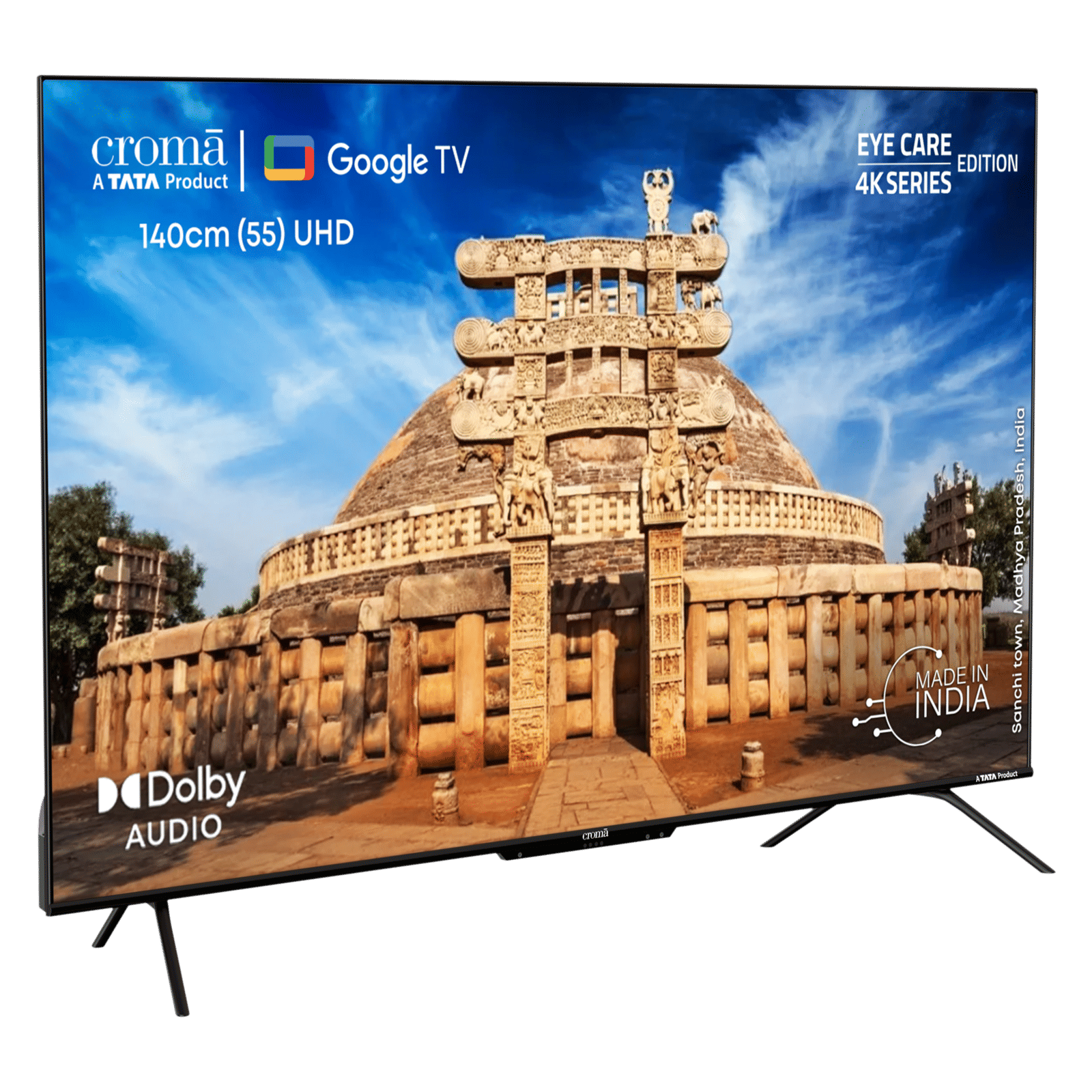 Croma 140 cm (55 inch) 4K Ultra HD LED Google TV with Dolby Audio Croma 140 cm (55 inch) 4K Ultra HD LED Google TV with Dolby Audio_5