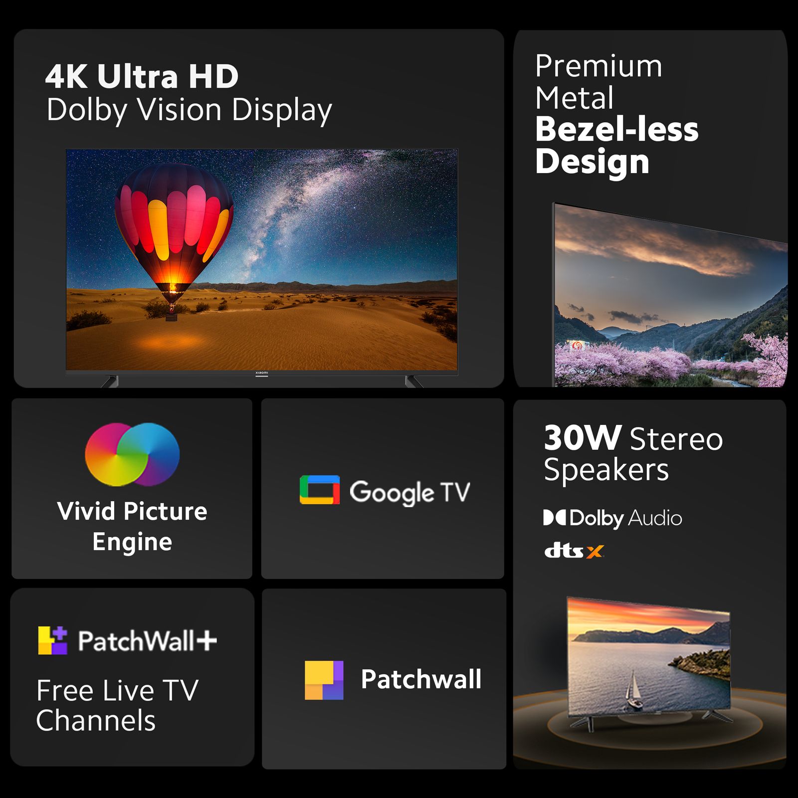 Xiaomi X Series 138 cm (55 inch) 4K Ultra HD LED Google TV with Dolby Vision & Dolby Audio (2023 model) Xiaomi X Series 138 cm (55 inch) 4K Ultra HD LED Google TV with Dolby Vision & Dolby Audio (2023 model)_16