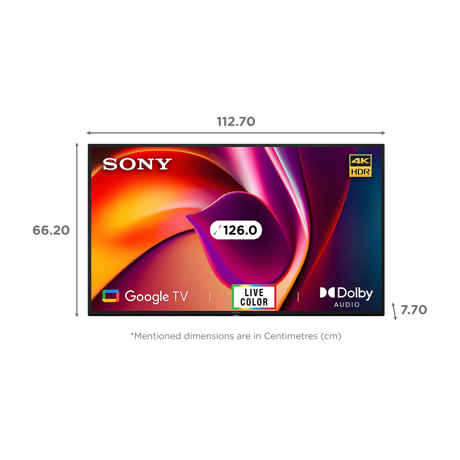 SONY X64L 127 cm (50 inch) 4K Ultra HD LED Google TV with Dolby Audio (2023 model)_2