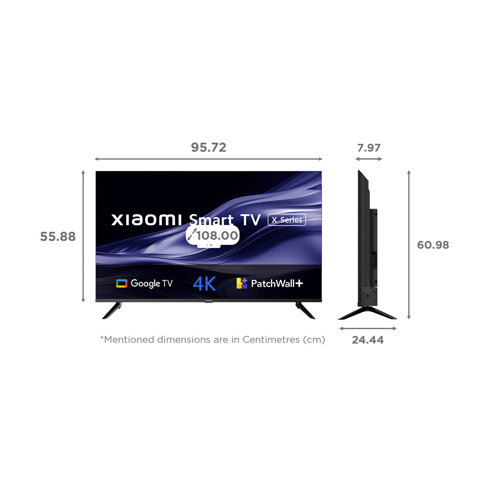 Xiaomi X Series 109 cm (43 inch) 4K Ultra HD LED Smart Google TV with Built-in Google Assistant Xiaomi X Series 109 cm (43 inch) 4K Ultra HD LED Smart Google TV with Built-in Google Assistant_2