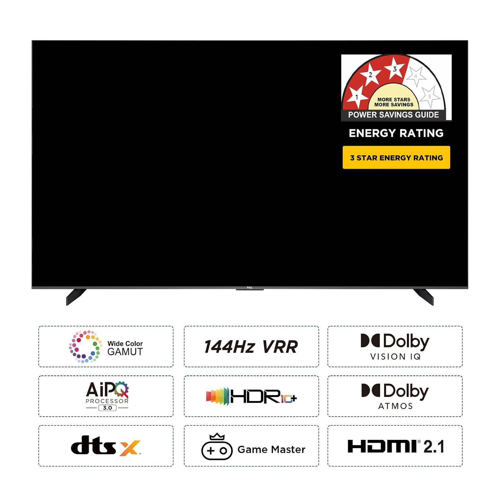 TCL P745 247 cm (98 inch) 4K Ultra HD LED Google TV with Dolby Vision and Dolby Atmos (2023 model) TCL P745 247 cm (98 inch) 4K Ultra HD LED Google TV with Dolby Vision and Dolby Atmos (2023 model)_15