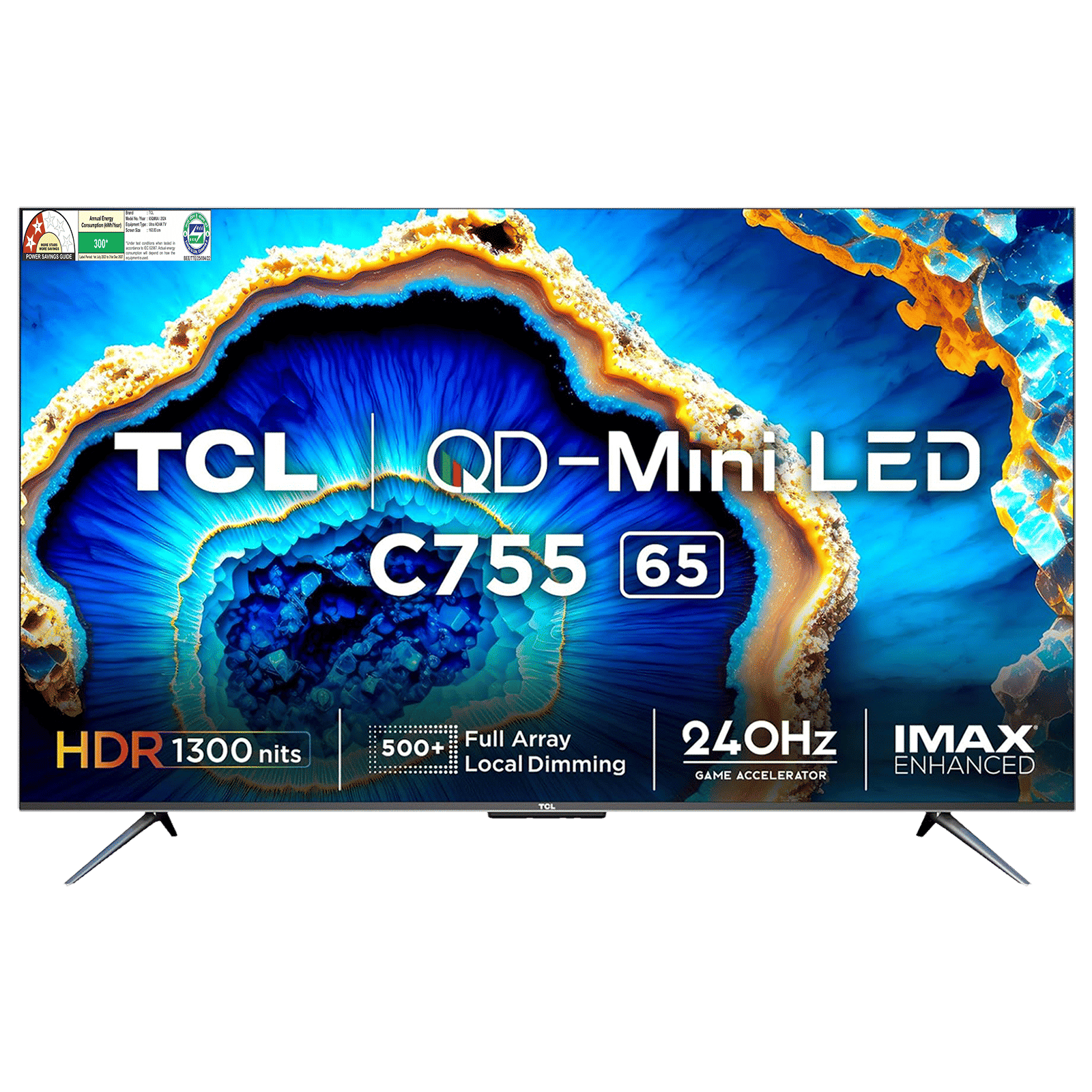 TCL C755 165 cm (65 inch) QD Mini LED 4K Ultra HD Smart Google TV with Dolby Vision and Dolby Atmos (2023 model) TCL C755 165 cm (65 inch) QD Mini LED 4K Ultra HD Smart Google TV with Dolby Vision and Dolby Atmos (2023 model)_1