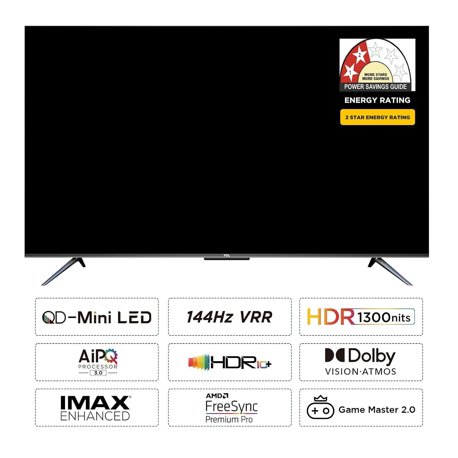 TCL C755 190 cm (75 inch) 2 Star QD Mini LED 4K Ultra HD Smart Google TV with Dolby Vision and Dolby Atmos (2023 model) TCL C755 190 cm (75 inch) 2 Star QD Mini LED 4K Ultra HD Smart Google TV with Dolby Vision and Dolby Atmos (2023 model)_16