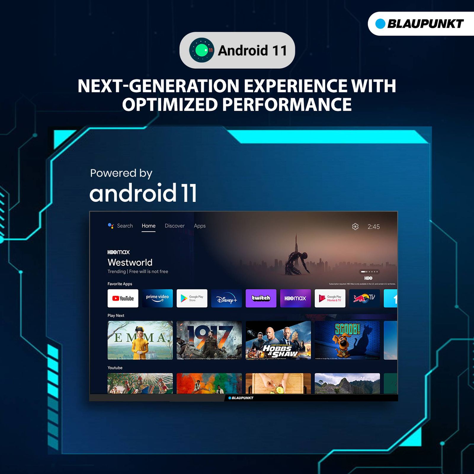 BLAUPUNKT CyberSound G2 Series 100 cm (40 inch) 3 Star Full HD LED Smart Android TV with Dolby Digital Plus (2023 model) BLAUPUNKT CyberSound G2 Series 100 cm (40 inch) 3 Star Full HD LED Smart Android TV with Dolby Digital Plus (2023 model)_12