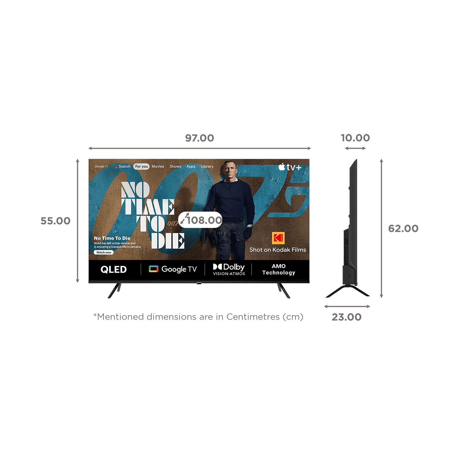 KODAK 43MT5055 109 cm (43 inch) QLED 4K Ultra HD Google TV with Dolby Vision and Dolby Atmos (2023 model) KODAK 43MT5055 109 cm (43 inch) QLED 4K Ultra HD Google TV with Dolby Vision and Dolby Atmos (2023 model)_2