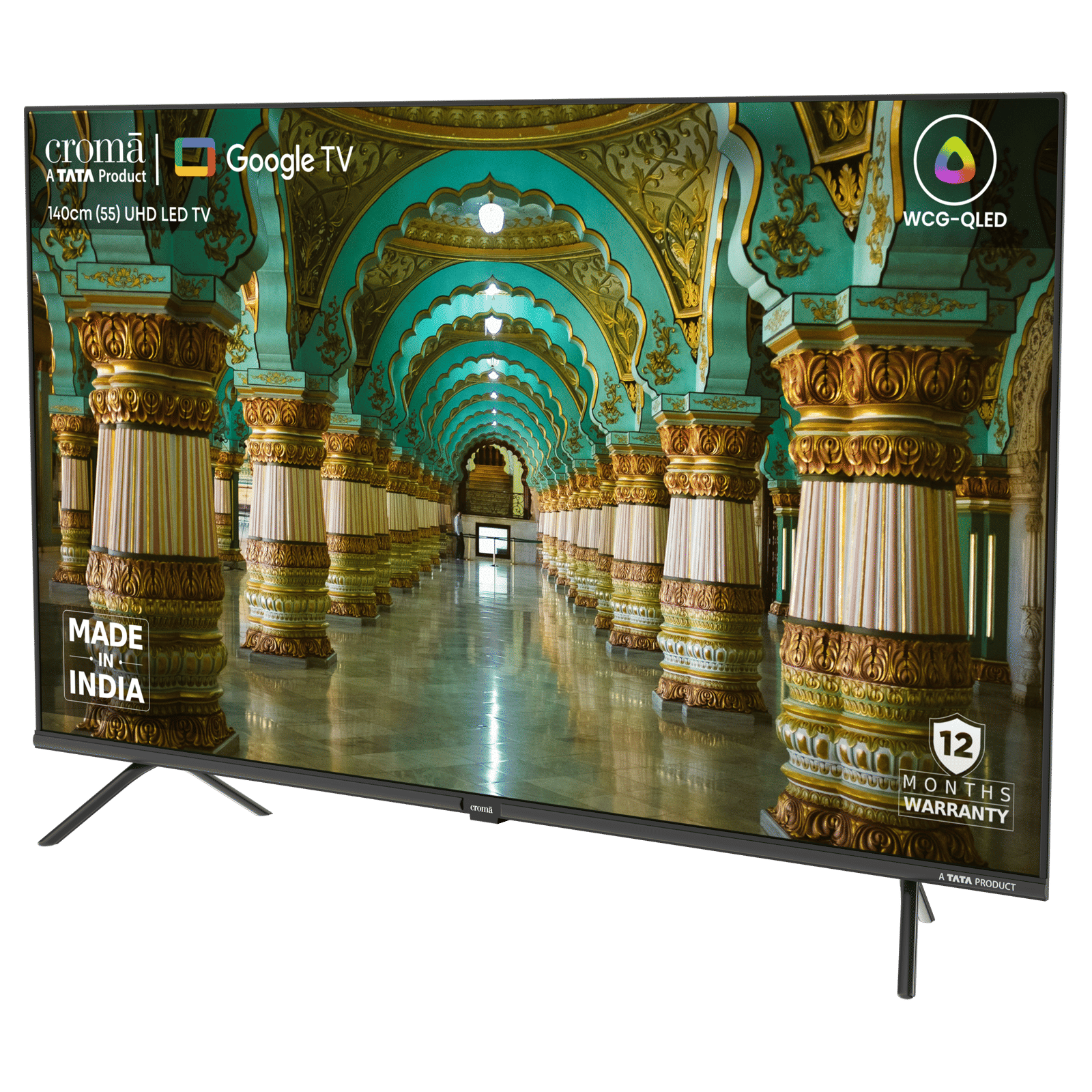 Croma 140 cm (55 inch) QLED 4K Ultra HD Google TV with Dolby Vision & Dolby Atmos Croma 140 cm (55 inch) QLED 4K Ultra HD Google TV with Dolby Vision & Dolby Atmos_5