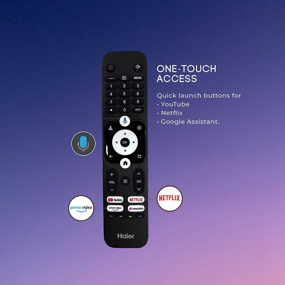 Haier K82 80 cm (32 inch) HD Ready LED Smart Smart Google TV with Dolby Audio (2024 model)_9