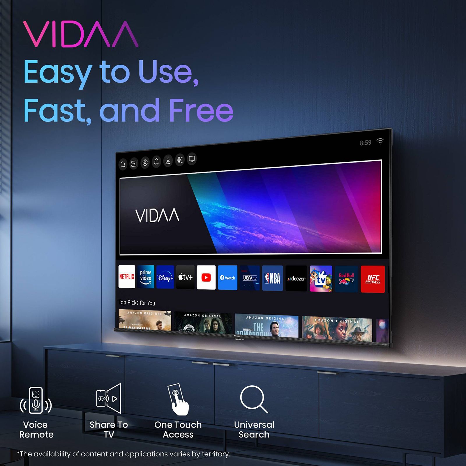 Hisense E7K 165 cm (65 inch) QLED 4K Ultra HD Smart VIDAA TV with Dolby Vision & Dolby Atmos (2023 model) Hisense E7K 165 cm (65 inch) QLED 4K Ultra HD Smart VIDAA TV with Dolby Vision & Dolby Atmos (2023 model)_15