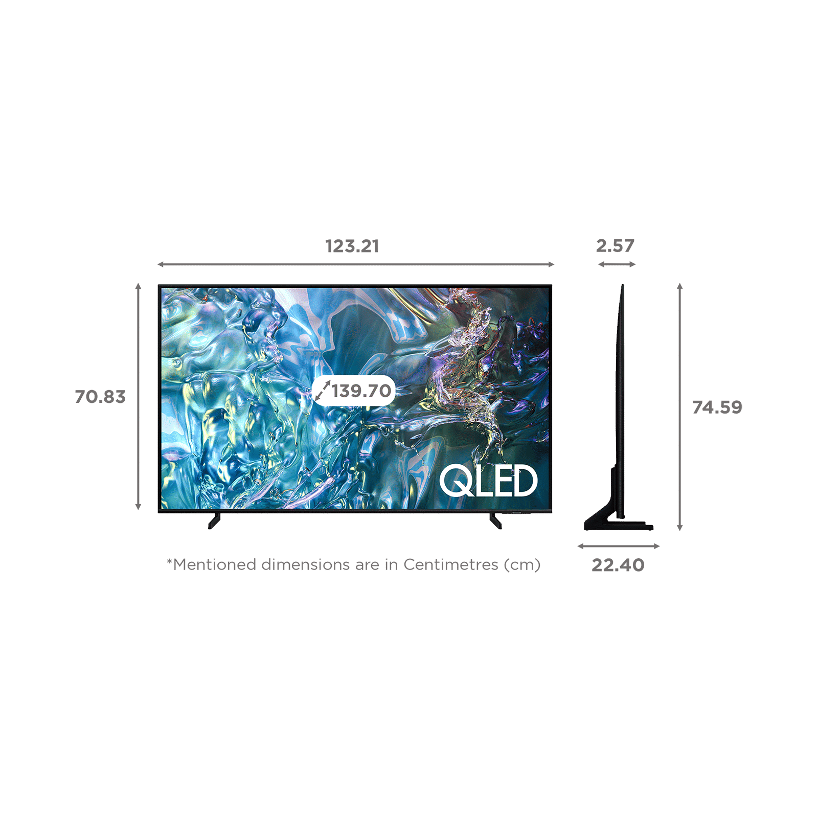 SAMSUNG Q60D 140 cm (55 inch) QLED 4K Ultra HD Smart Tizen TV with 4K Upscaling (2024 model) SAMSUNG Q60D 140 cm (55 inch) QLED 4K Ultra HD Smart Tizen TV with 4K Upscaling (2024 model)_2