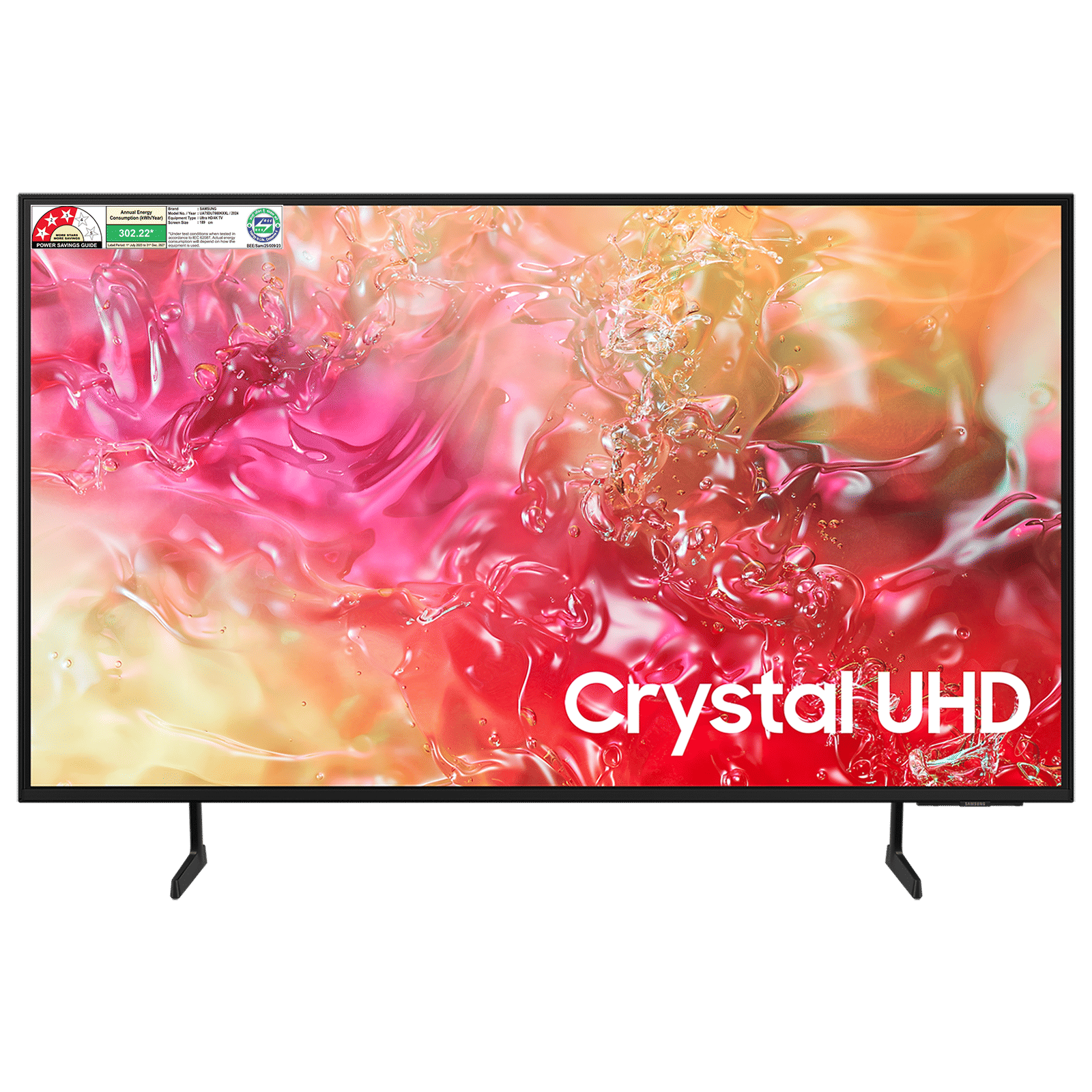 SAMSUNG DU7700 190 cm (75 inch) 4K Ultra HD LED Smart Tizen TV with Motion Xcelerator (2024 model) SAMSUNG DU7700 190 cm (75 inch) 4K Ultra HD LED Smart Tizen TV with Motion Xcelerator (2024 model)_1