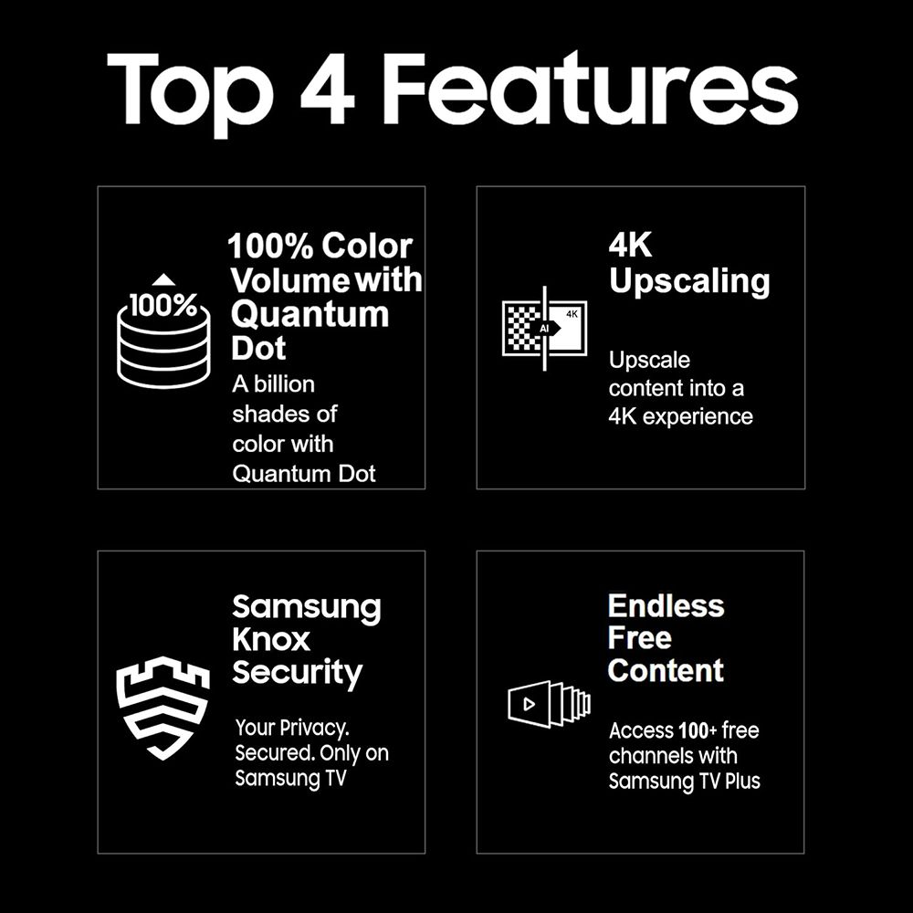 SAMSUNG Q60D 165 cm (65 inch) QLED 4K Ultra HD Smart Tizen TV with 4K Upscaling (2024 model) SAMSUNG Q60D 165 cm (65 inch) QLED 4K Ultra HD Smart Tizen TV with 4K Upscaling (2024 model)_17