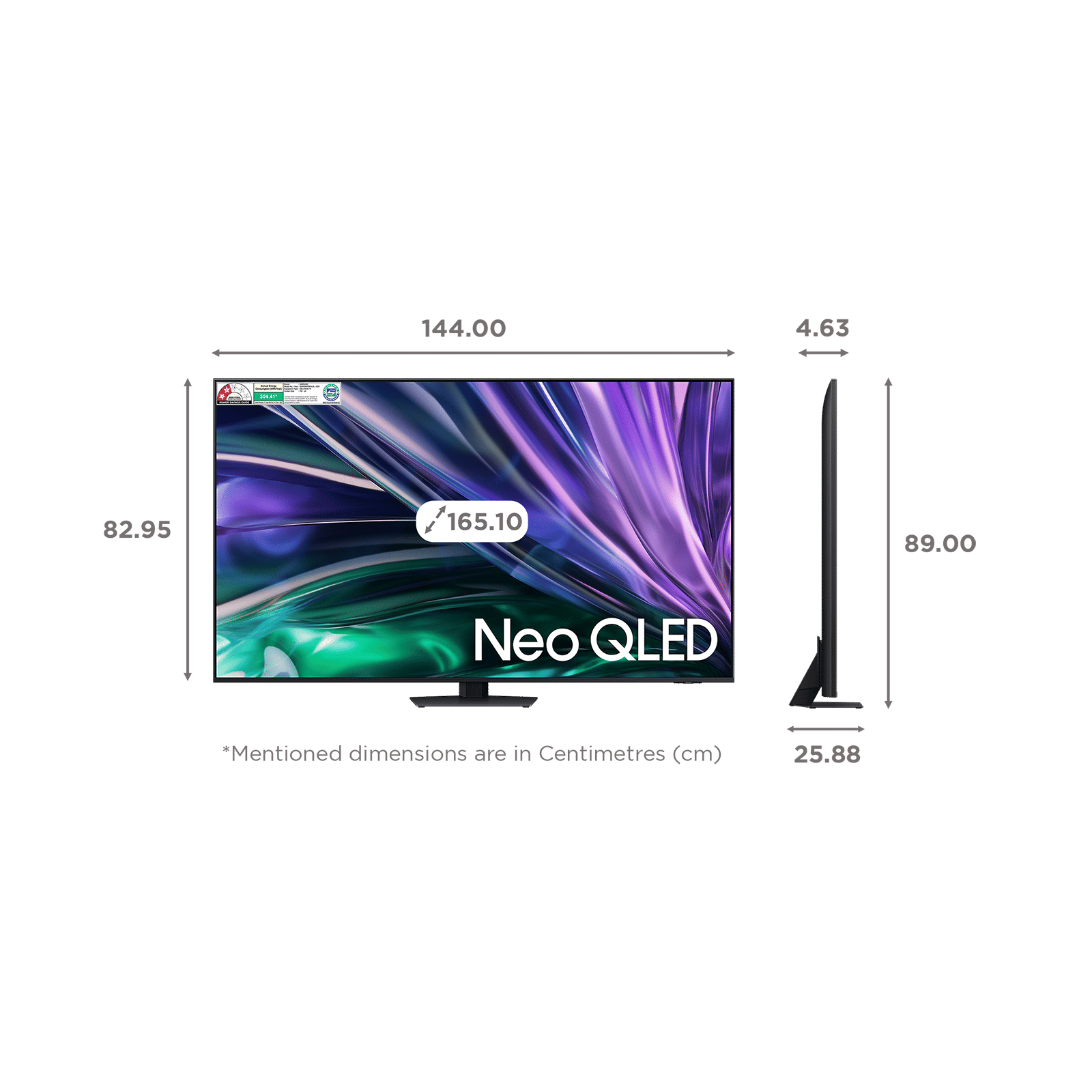 SAMSUNG QN85D 165 cm (65 inch) Neo QLED 4K Ultra HD Smart Tizen TV with Quantum Matrix Technology (2024 model) SAMSUNG QN85D 165 cm (65 inch) Neo QLED 4K Ultra HD Smart Tizen TV with Quantum Matrix Technology (2024 model)_3