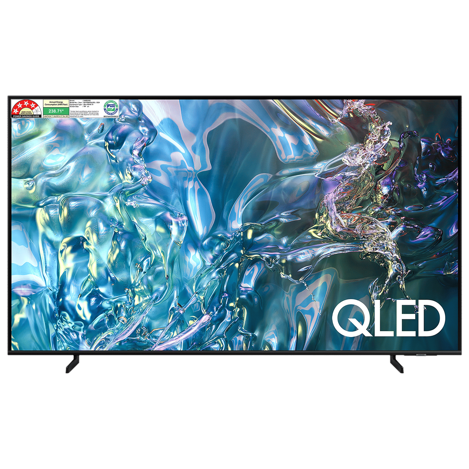 SAMSUNG Q60D 190 cm (75 inch) QLED 4K Ultra HD Smart Tizen TV with 4K Upscaling (2024 model)_1